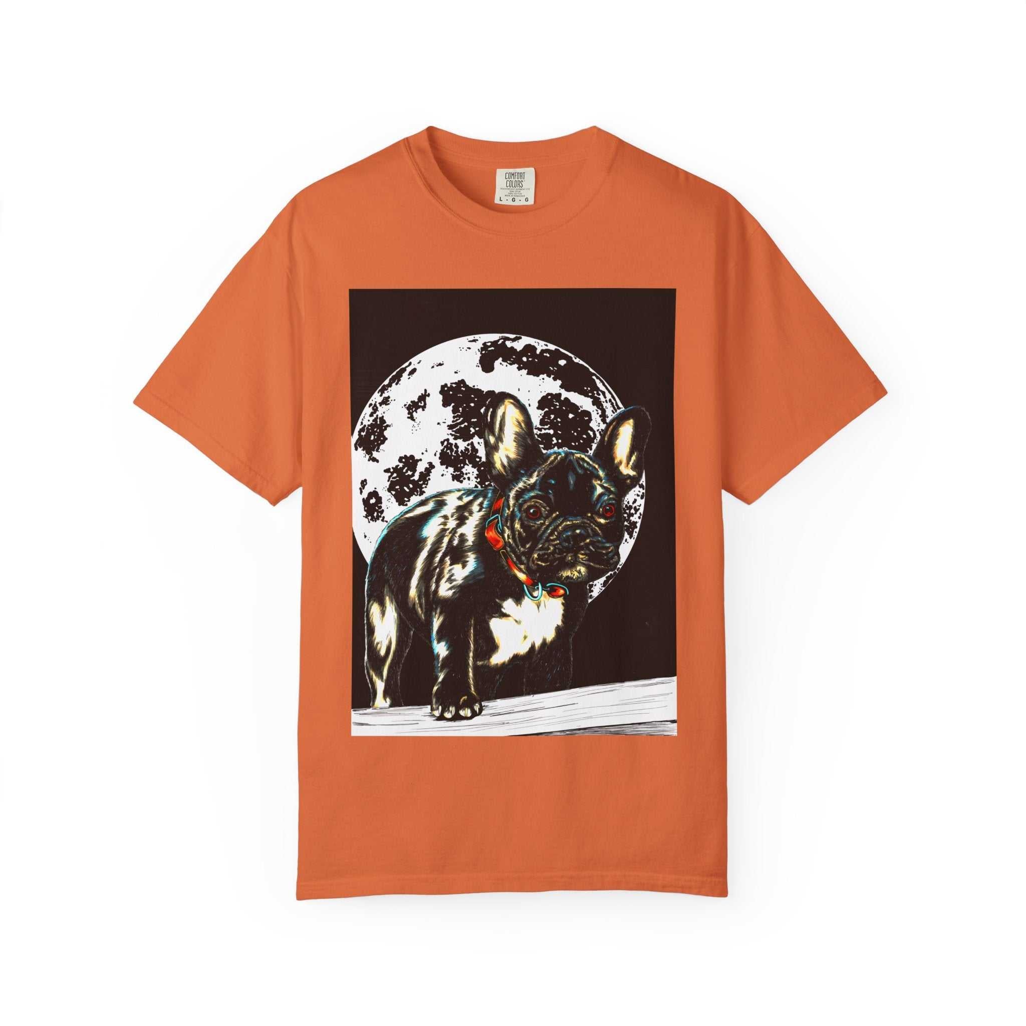 Moonlit French Bulldog Unisex T-Shirt - Pet Lovers Gift