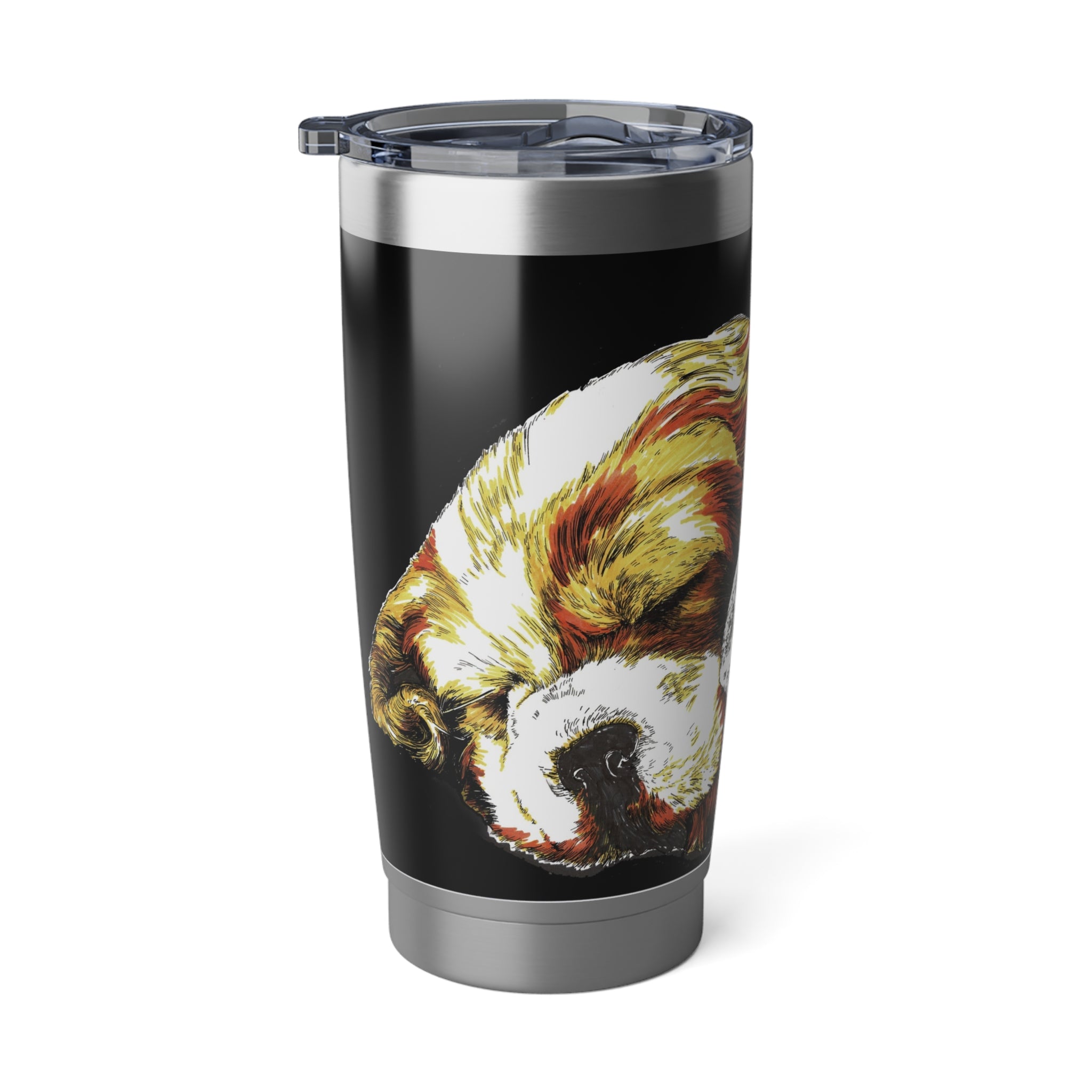 Cocker Spaniel Wall Art Tumbler, Dog Lover Travel Mug