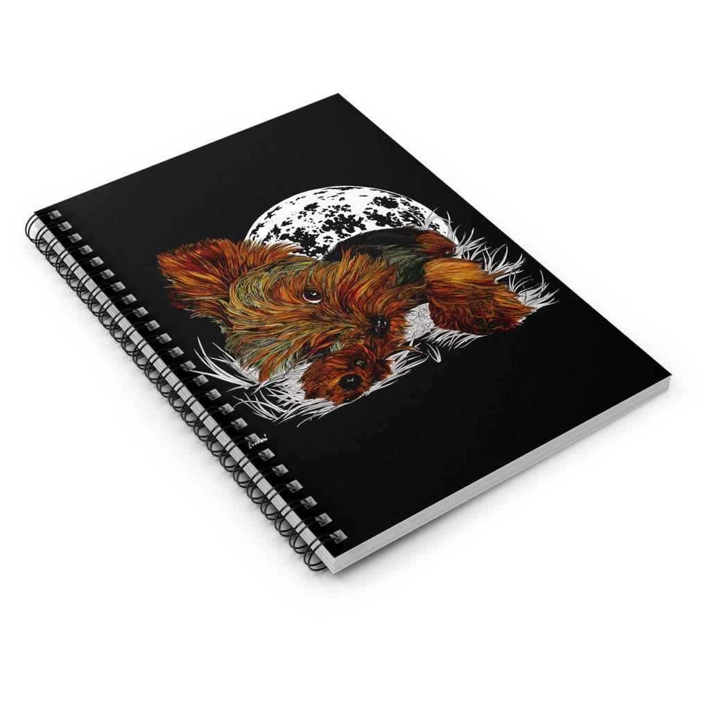 Get your paws on this Yorkie Terrier 1 Spiral Notebook – Ruled Line, Original Hand-Drawn Art. Perfect for dog lovers and note-takers!