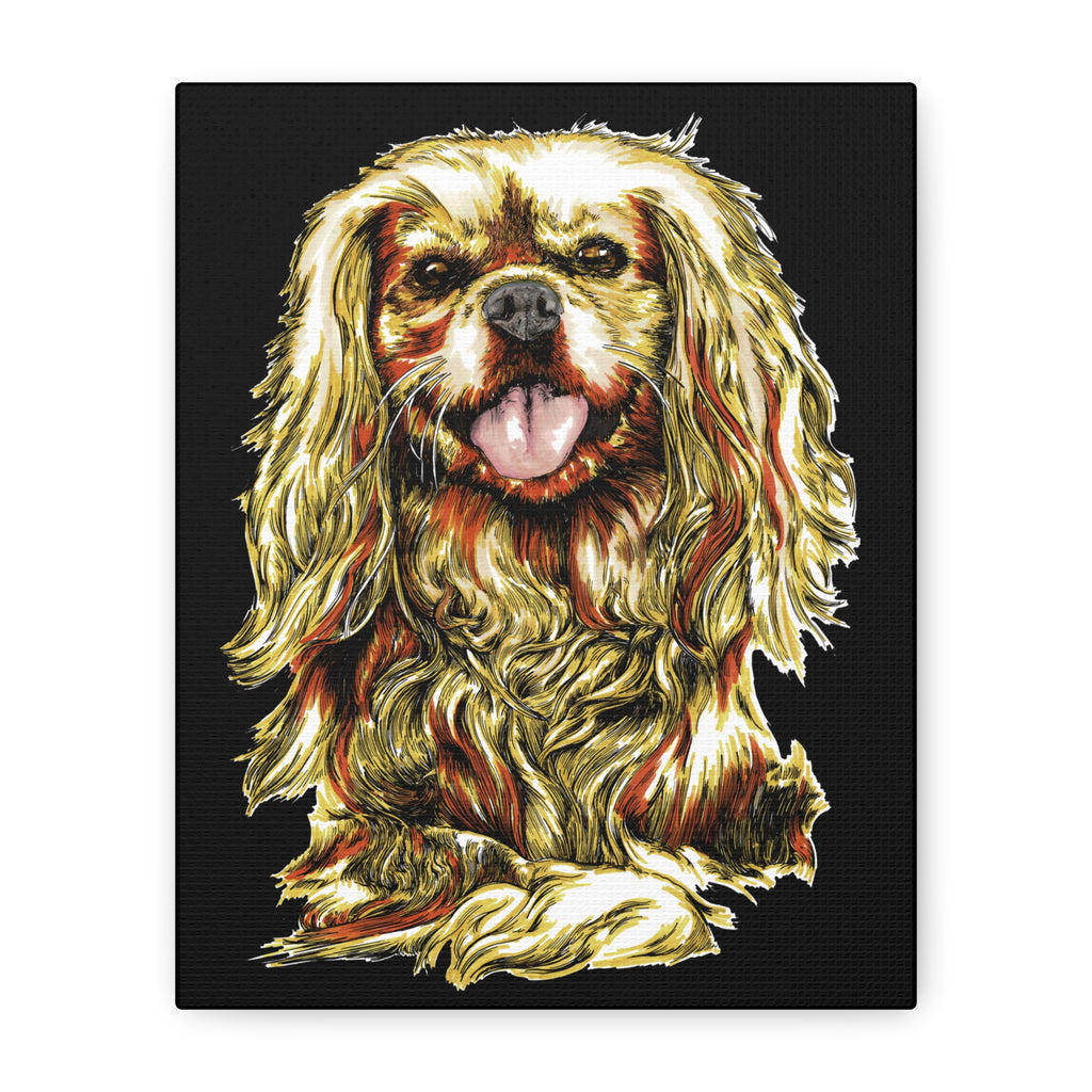 Cocker Spaniel Print, Hand-Drawn Dog Art