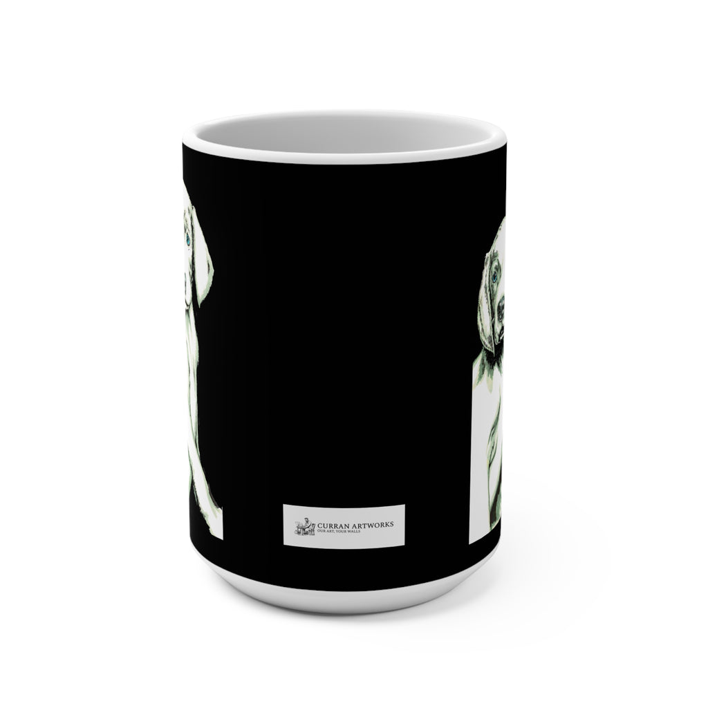 Puppies Lovers Mug - Unique 15oz Ceramic Coffee Cup