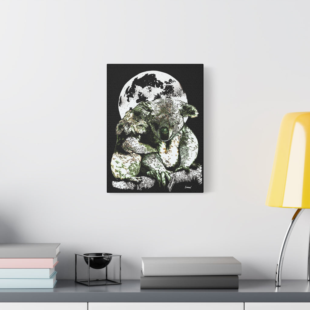 Koala Wall Art, Koala Print, Hand-Drawn Koalas, Wildlife Art