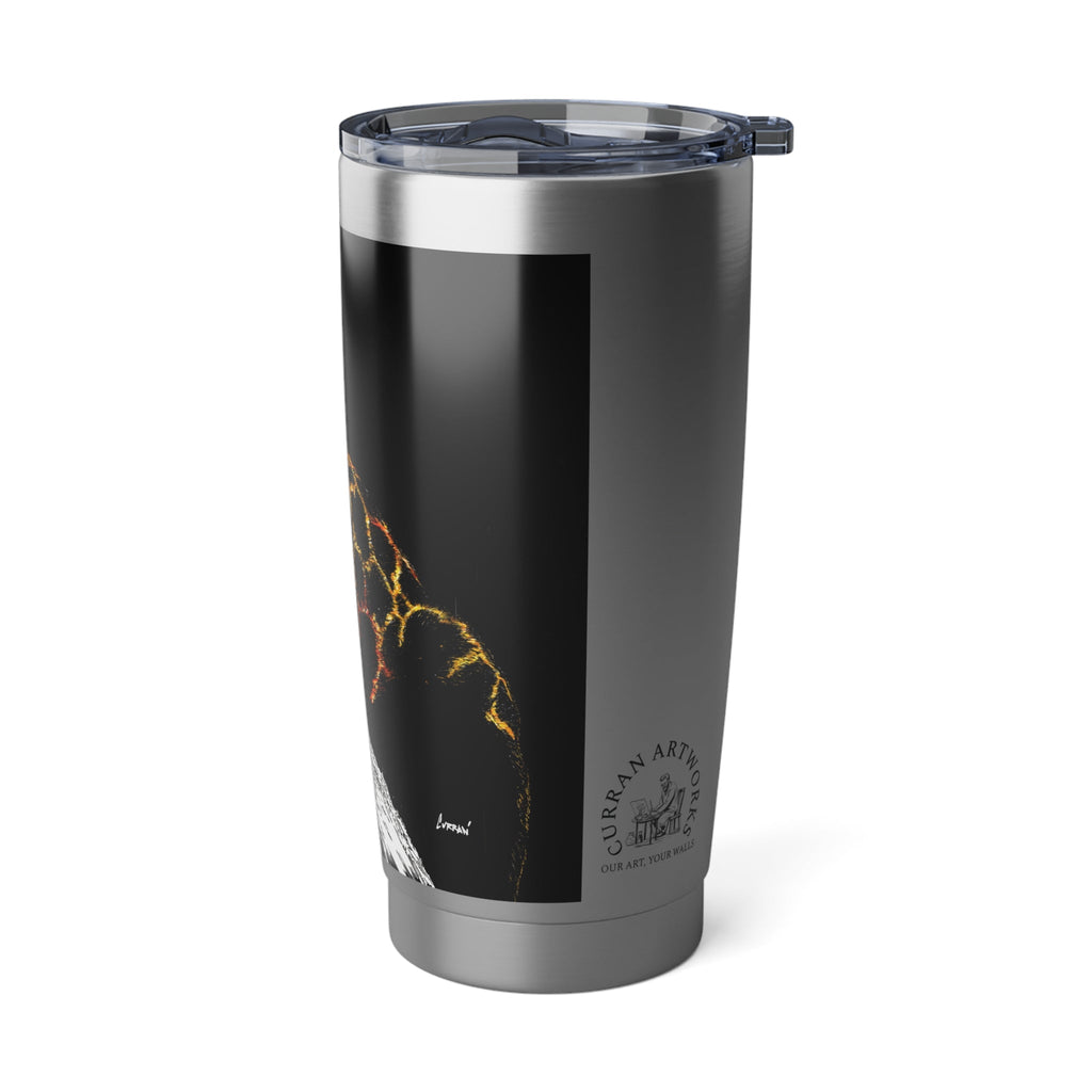 Panther Wall Art 20oz Tumbler Mug - Original Hand Drawn