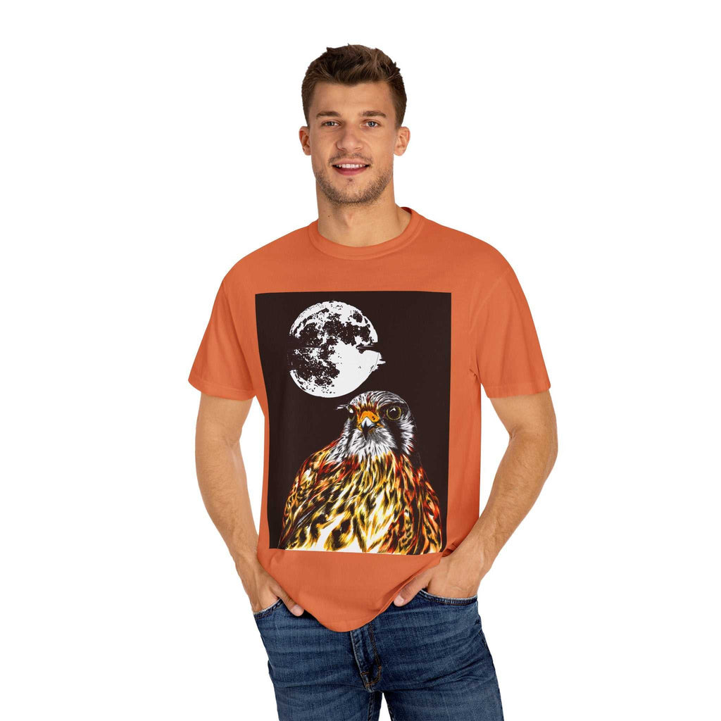 Moonlit Falcon T-Shirt featuring the Original Art