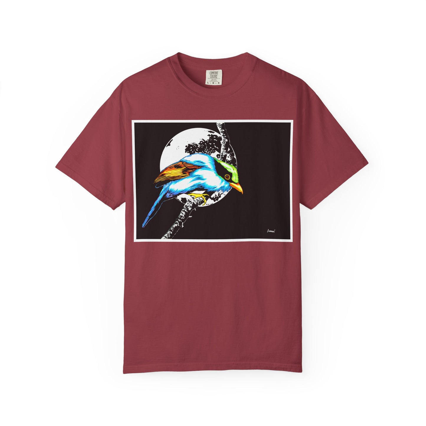 Colorful Bird Graphic Unisex T-Shirt - Nature Lover Apparel