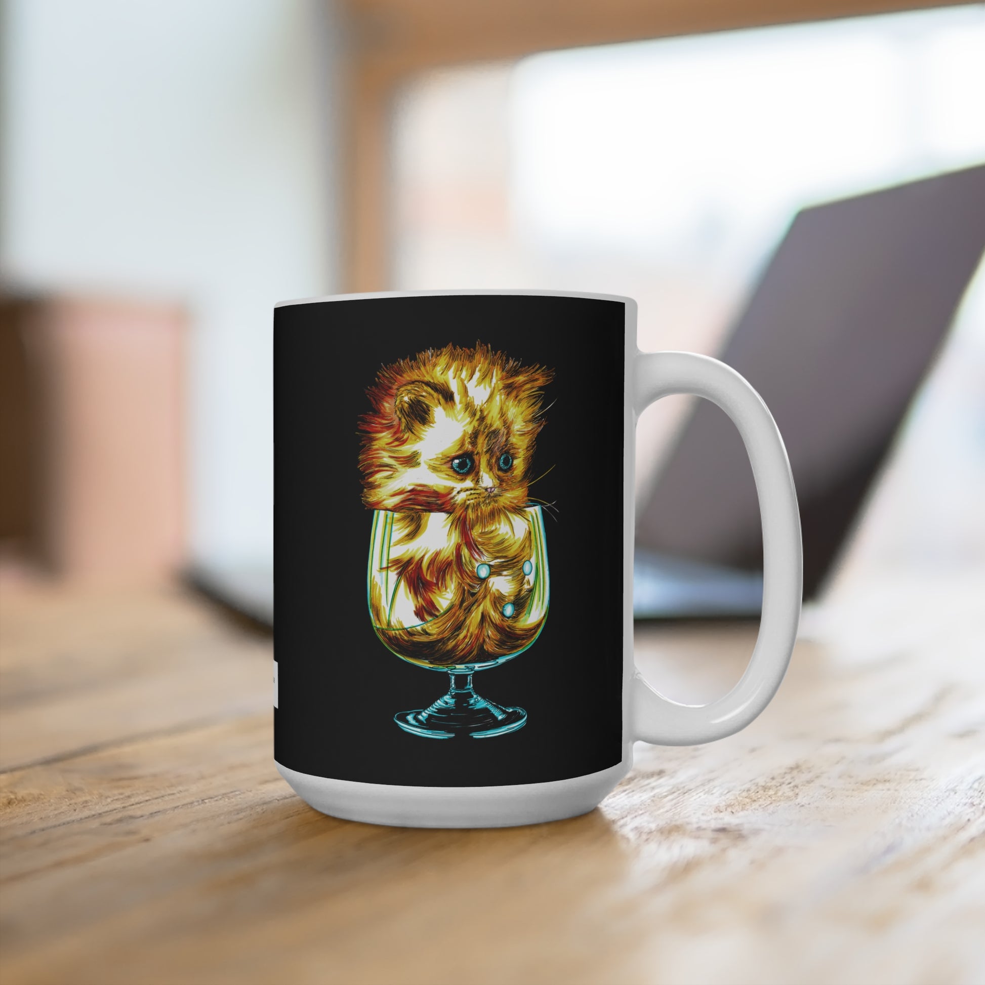 Kitten Mug 15oz - Perfect for Cat Lovers