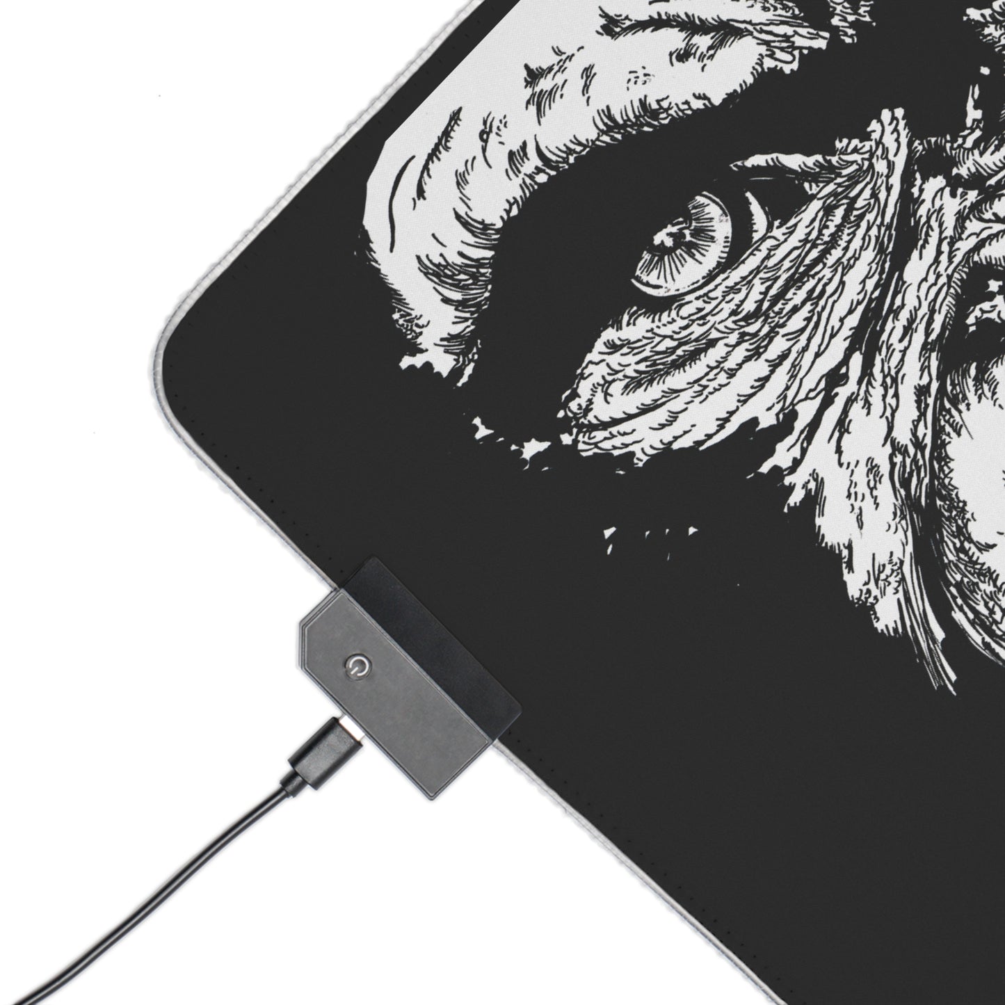 Gorilla Wild Spirit LED Gaming Mouse Pad - Gorilla Design