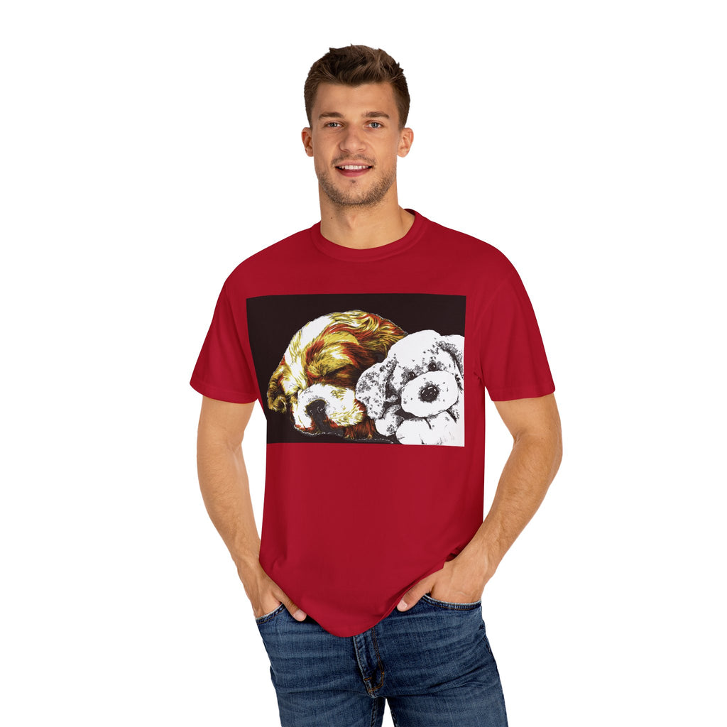 Cocker Spaniel T-shirt - Hand Drawn Art Design