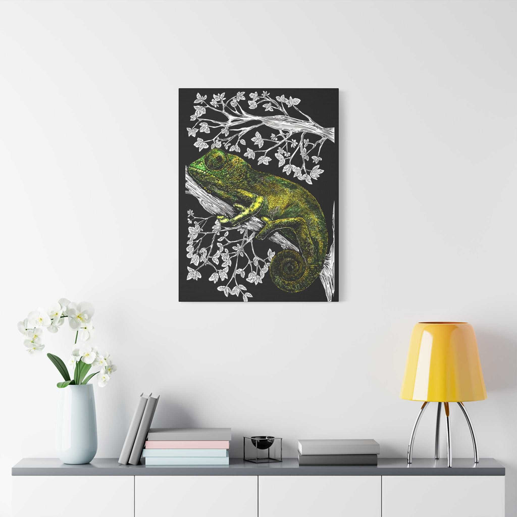 Chameleon in Tree Wall Art Print of the Original wall art
