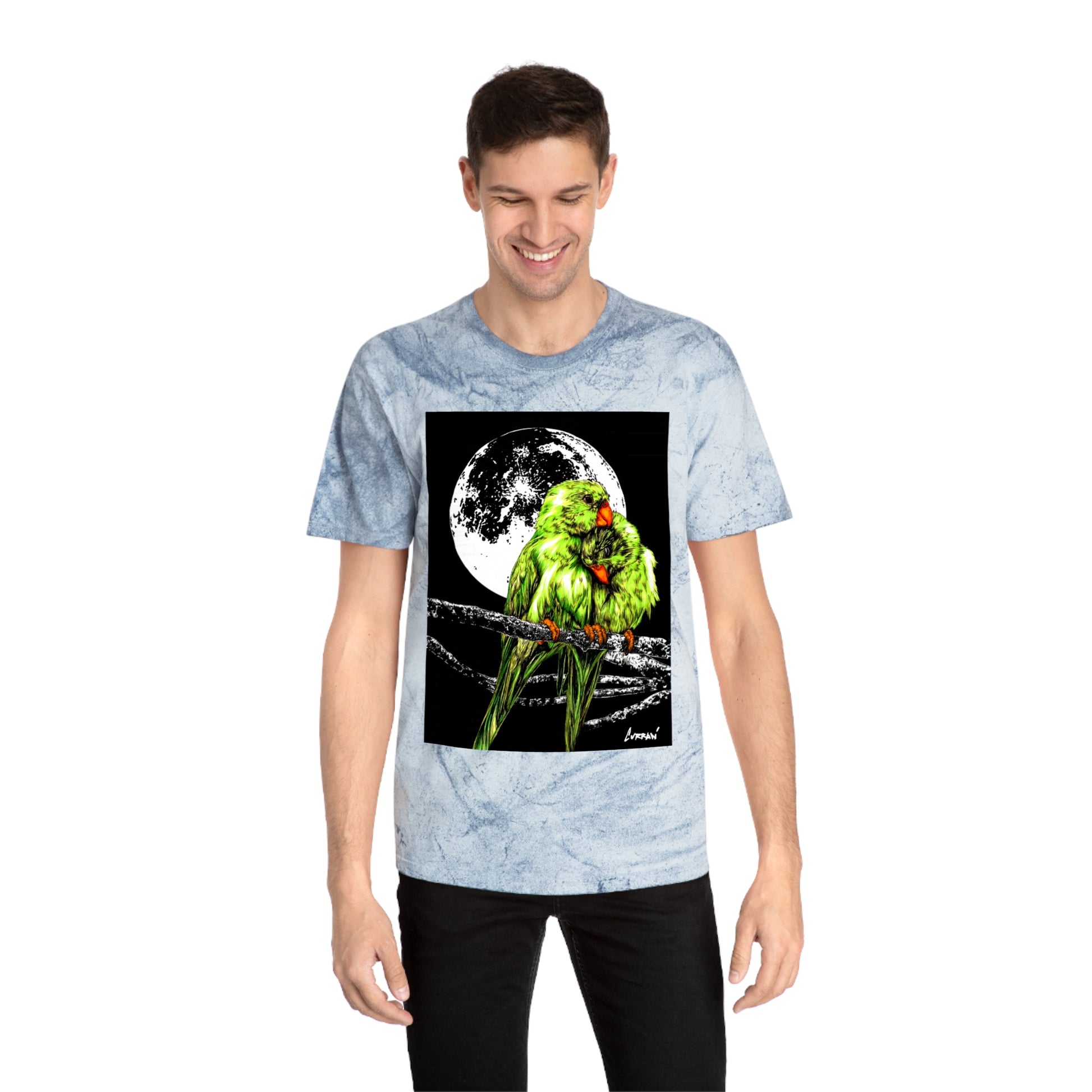 Beautiful Parrot Art Unisex Tee - Nature Lovers Gift