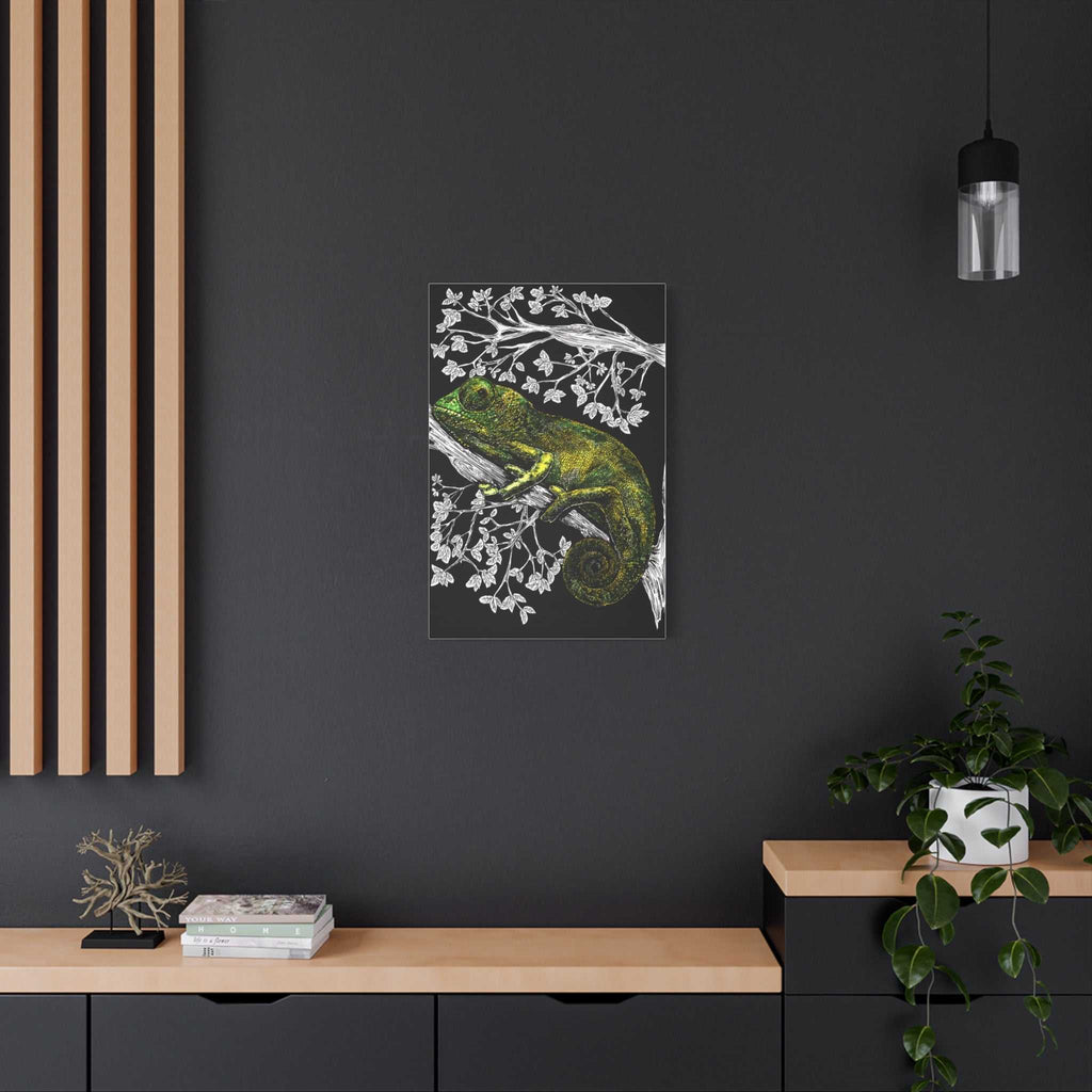 Chameleon in Tree Wall Art Print of the Original wall art