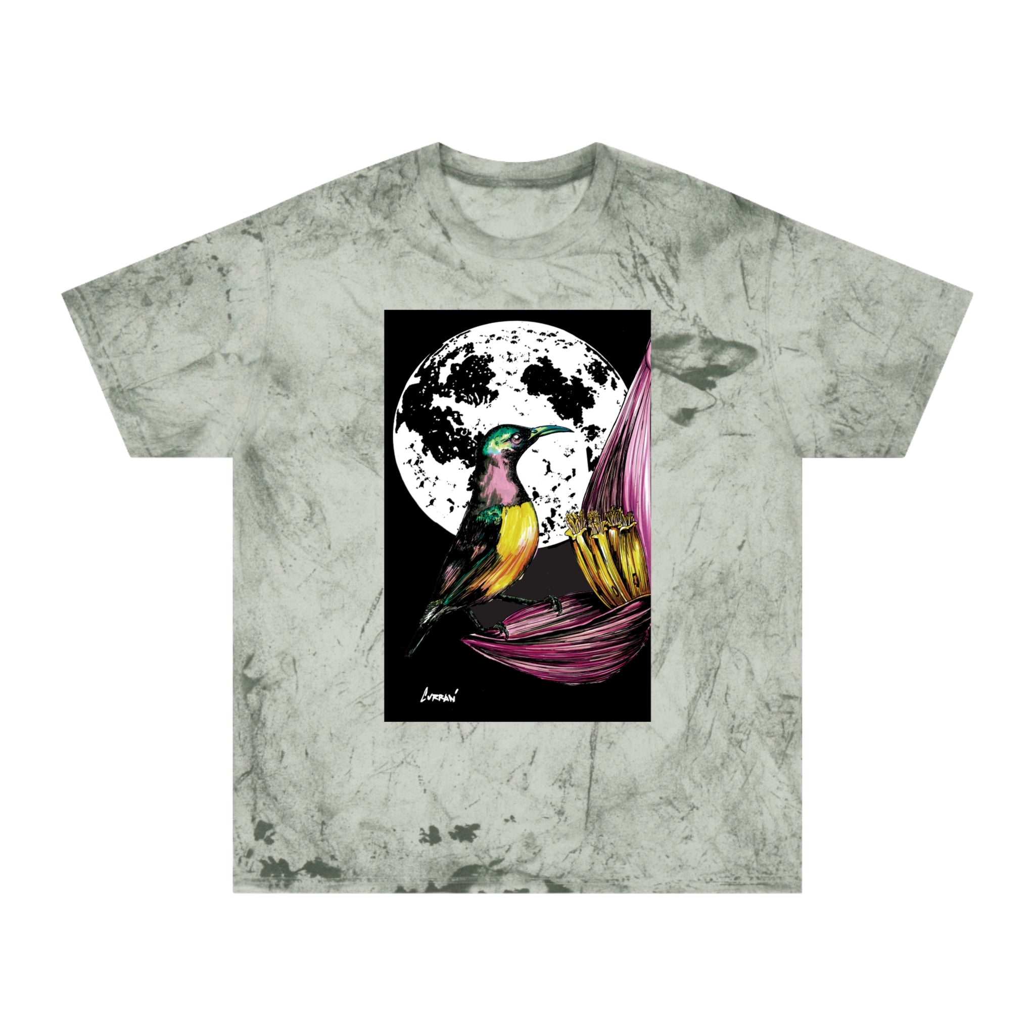 Colorful Hummingbird Art Unisex T Shirt Nature Design