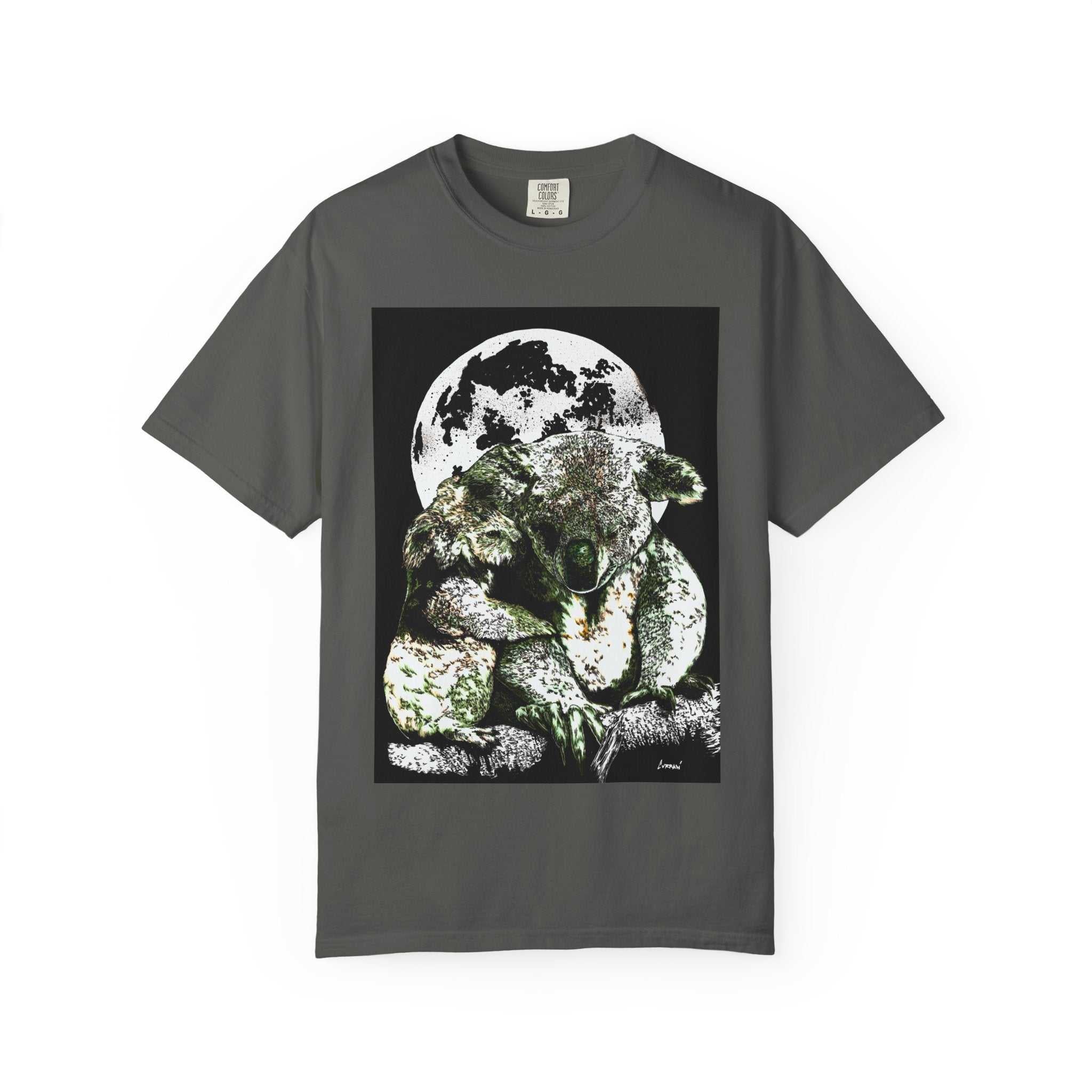 Koala T-Shirt for Nature Lovers - Unisex Garment-Dyed