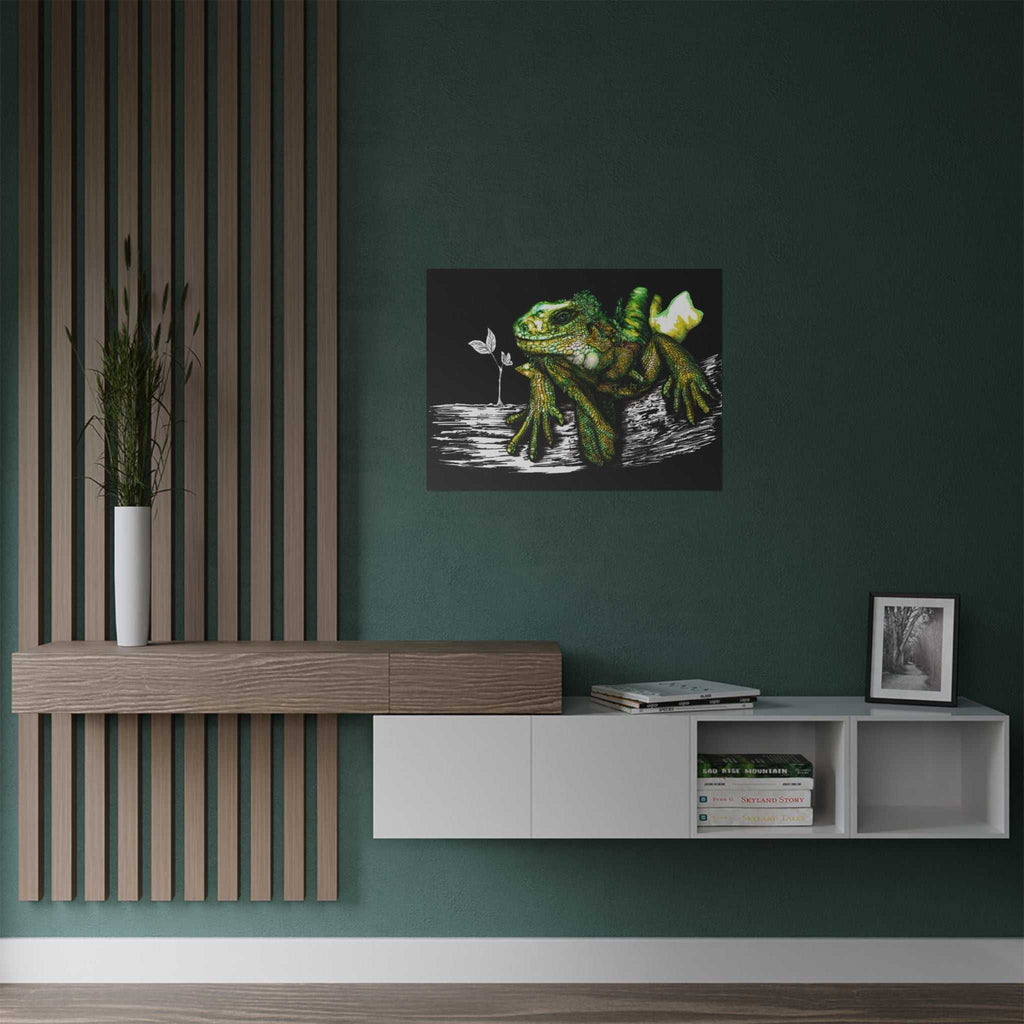 Transform your walls with our Lizard Satin Poster - Stunning 300gsm Wall Art. Elevate your space with this captivating piece!