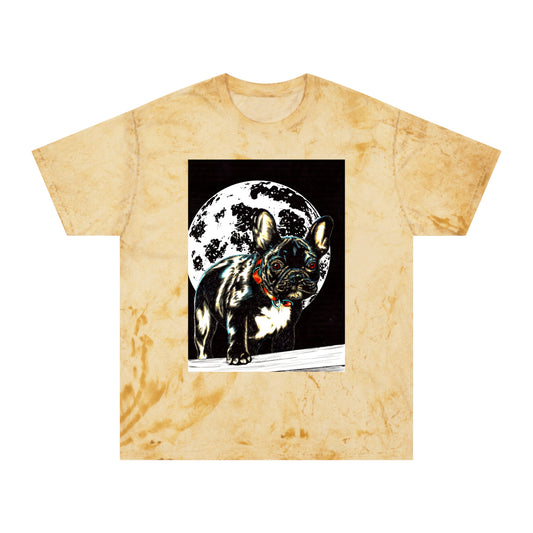 Color Blast French Bulldog T-Shirt | Unisex Moonlit Design