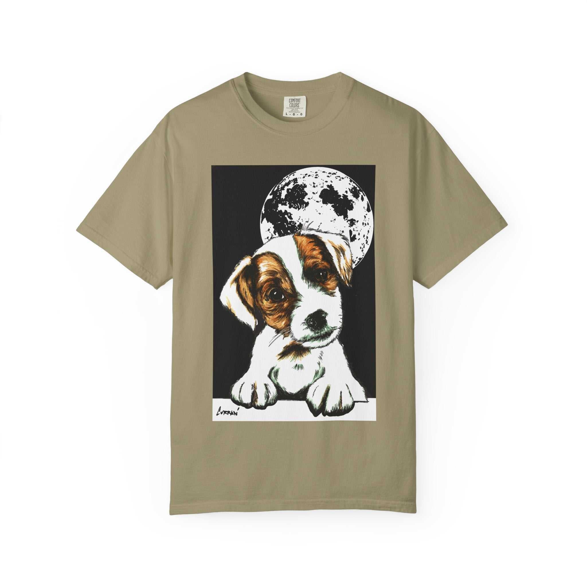 Beagle Puppy-Dyed T-shirt – Perfect for Pet Lovers
