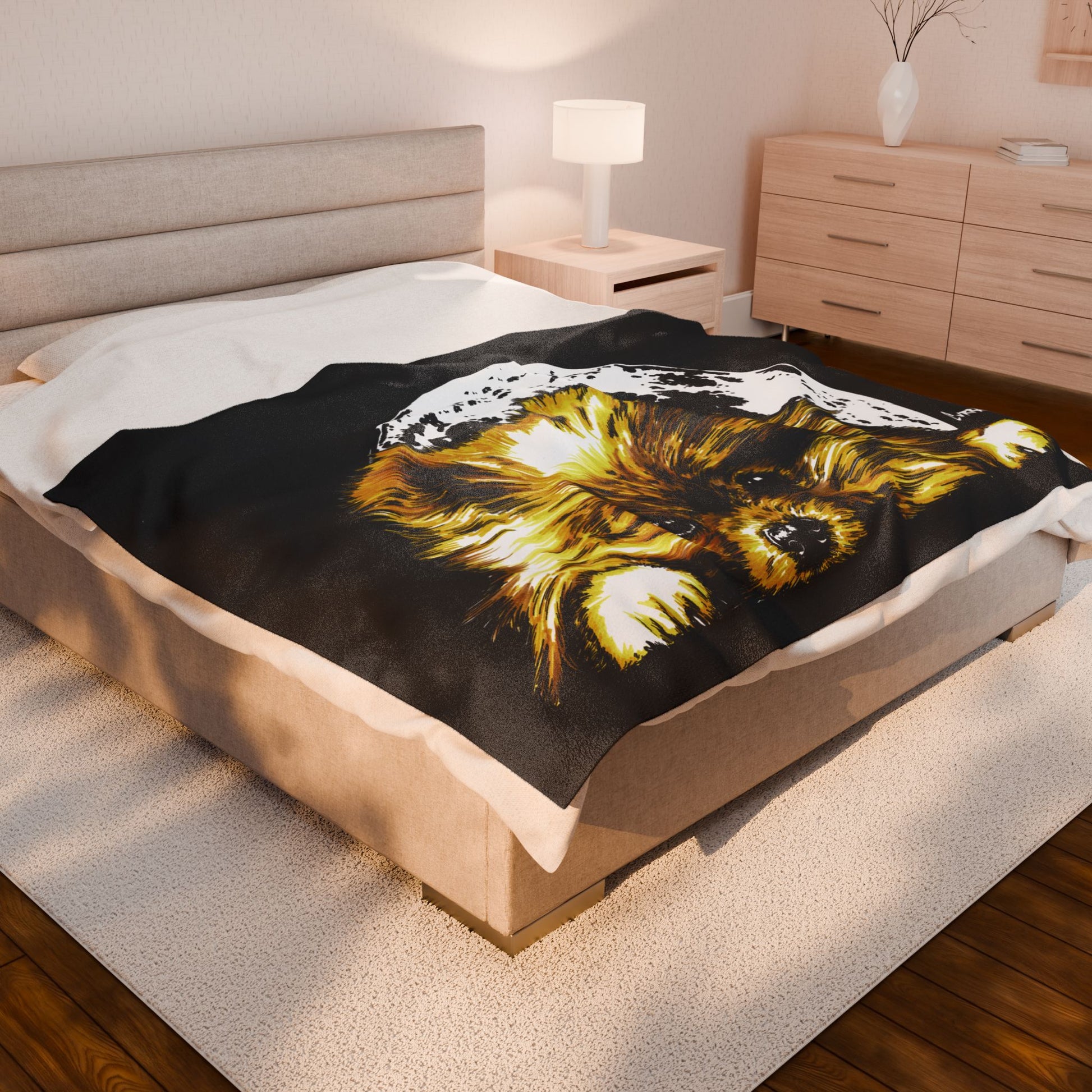 Pomeranian Soft Warm Blanket Perfect Gift for Dog Lovers