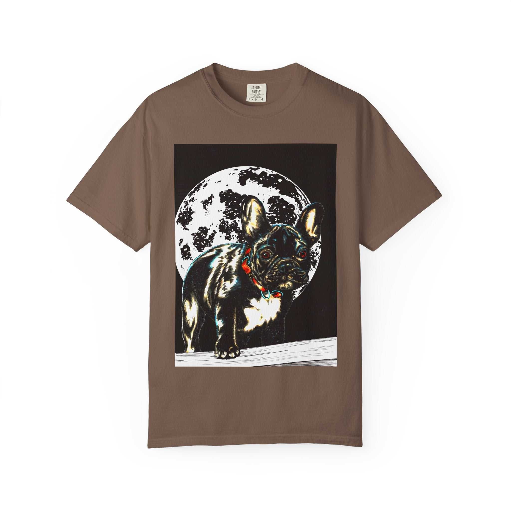 Moonlit French Bulldog Unisex T-Shirt - Pet Lovers Gift