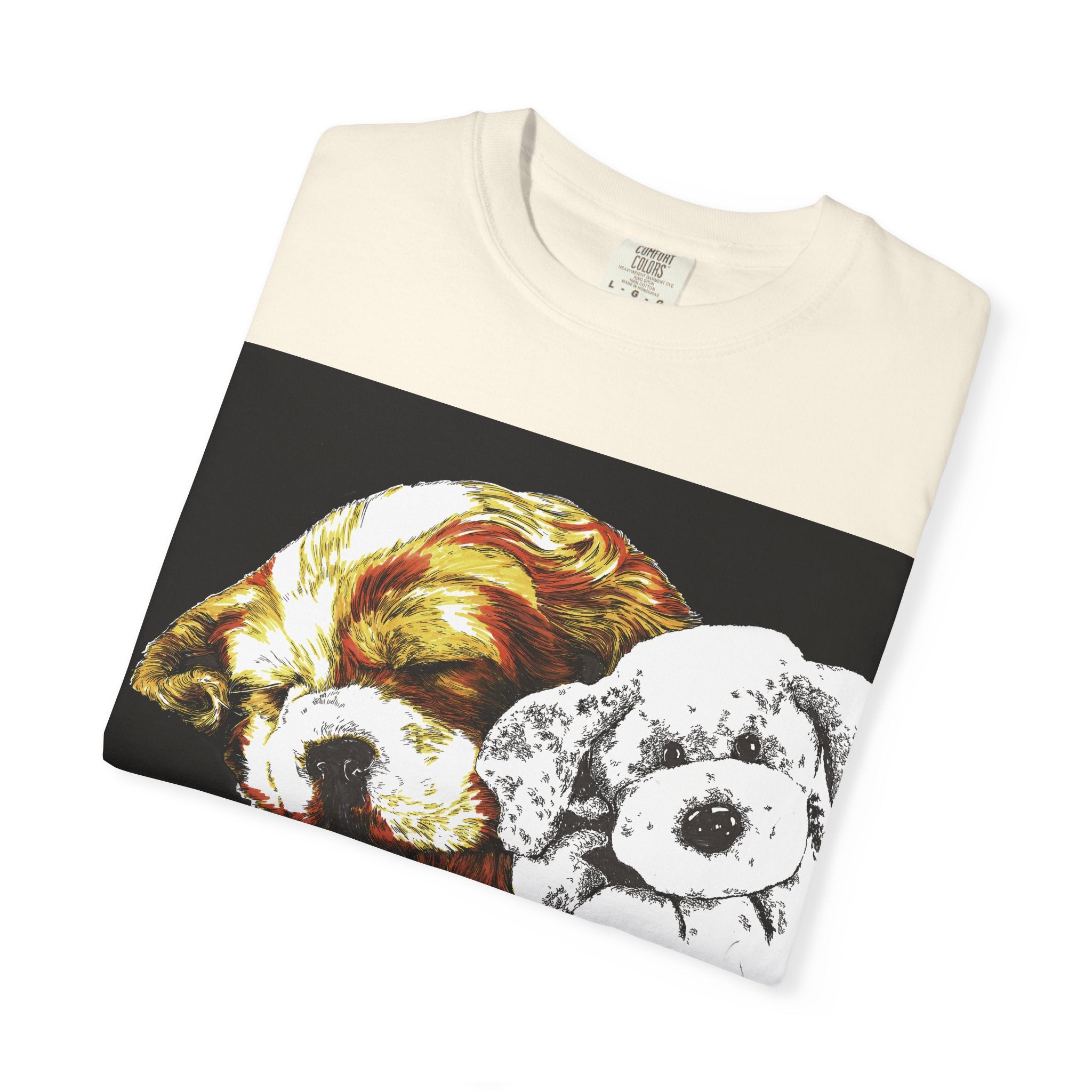 Cocker Spaniel T-shirt - Hand Drawn Art Design