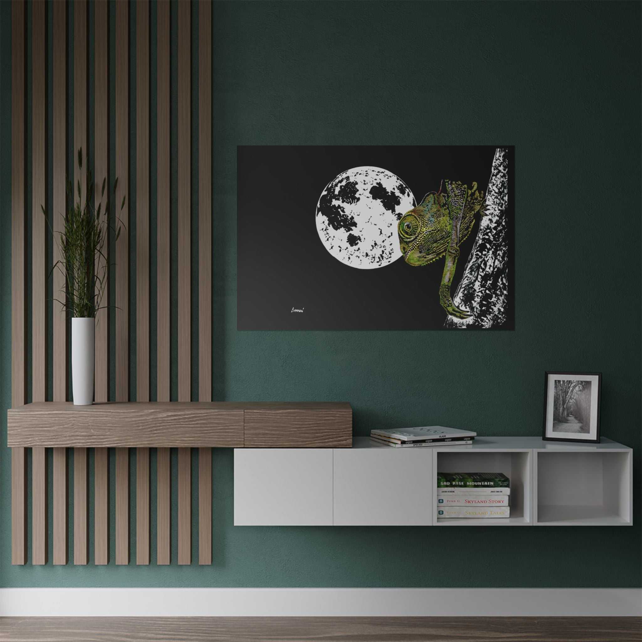 Chameleon Satin Poster - Art Print for Unique Home Decor