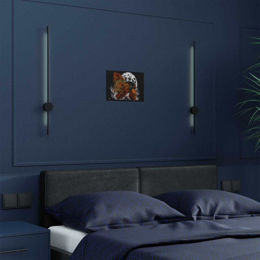 Elevate your walls with our Yorkshire Terrier Satin Poster - 300gsm Art Print for Dog Lovers. Perfect for any pup enthusiast!