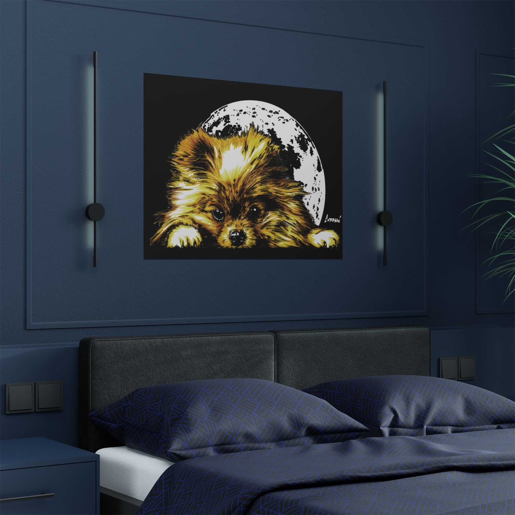Beautiful Pomeranian Art Print