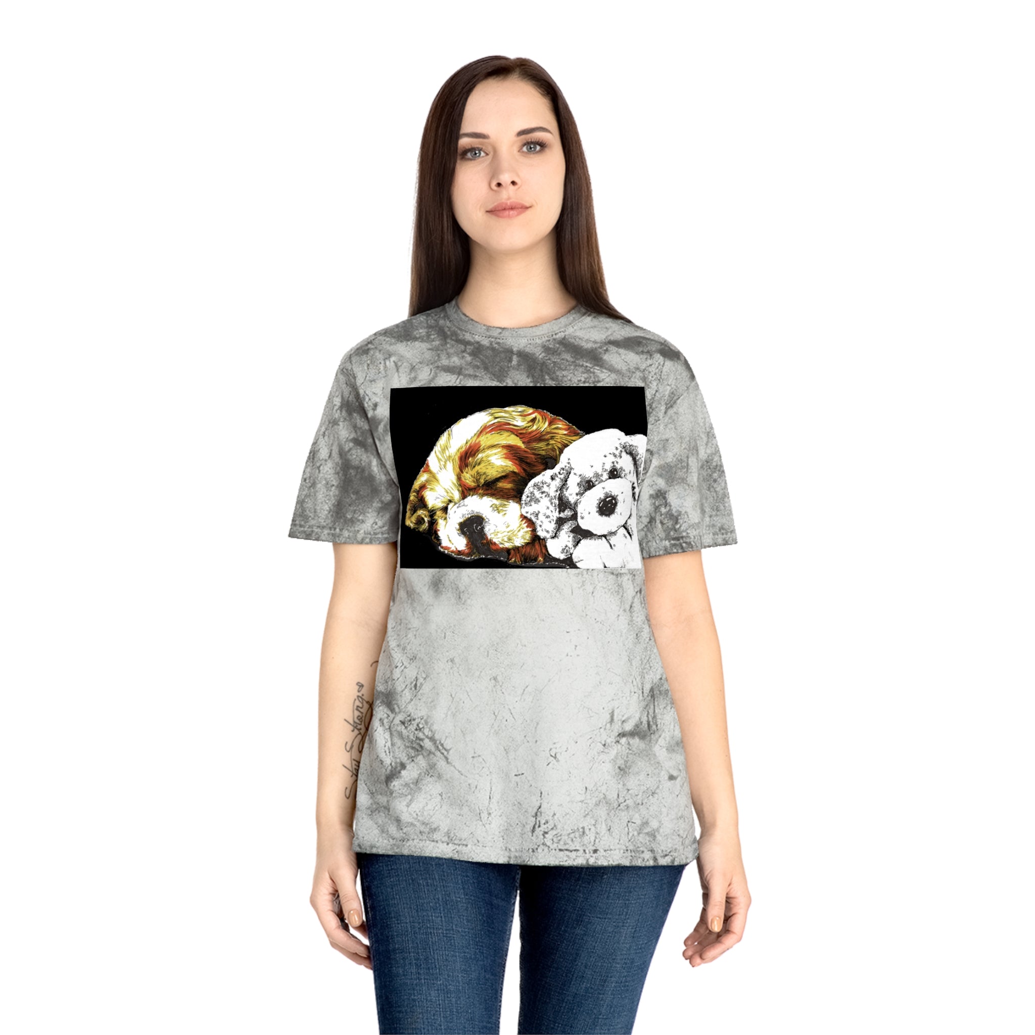 Color Blast Cocker Spaniel Unisex T-Shirt