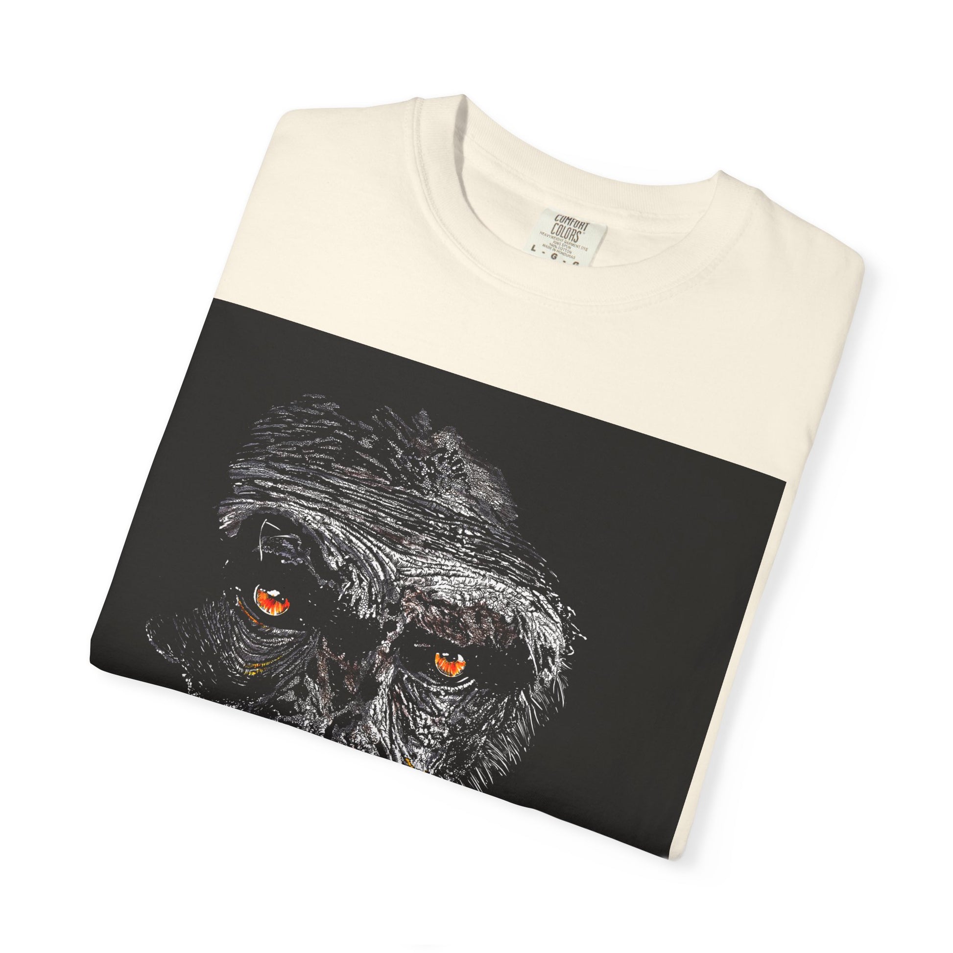 Gorilla Garment-Dyed Art T-Shirt | Unique Unisex Graphic Tee
