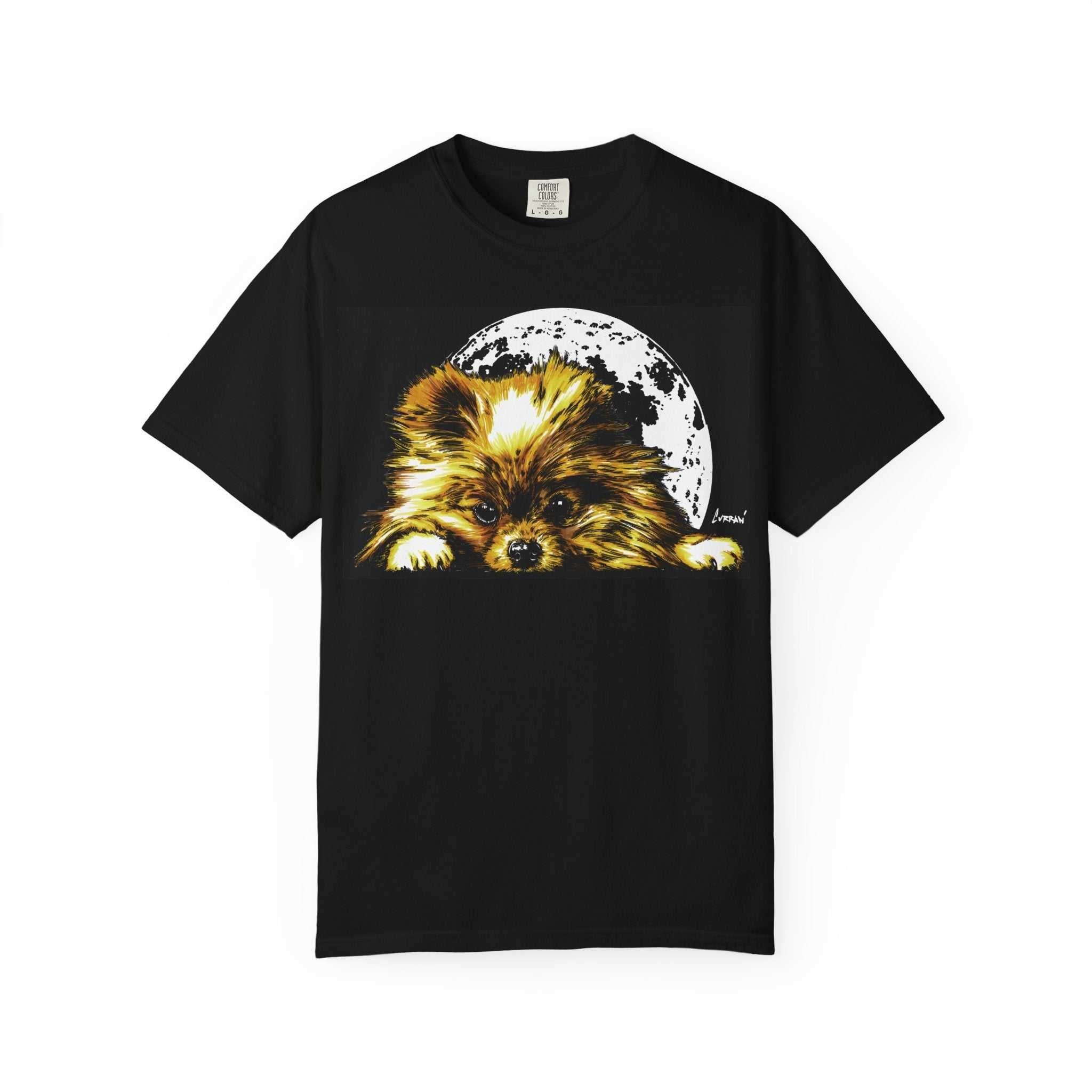 Pomeranian Unisex T-shirt - Hand Painted Art Design