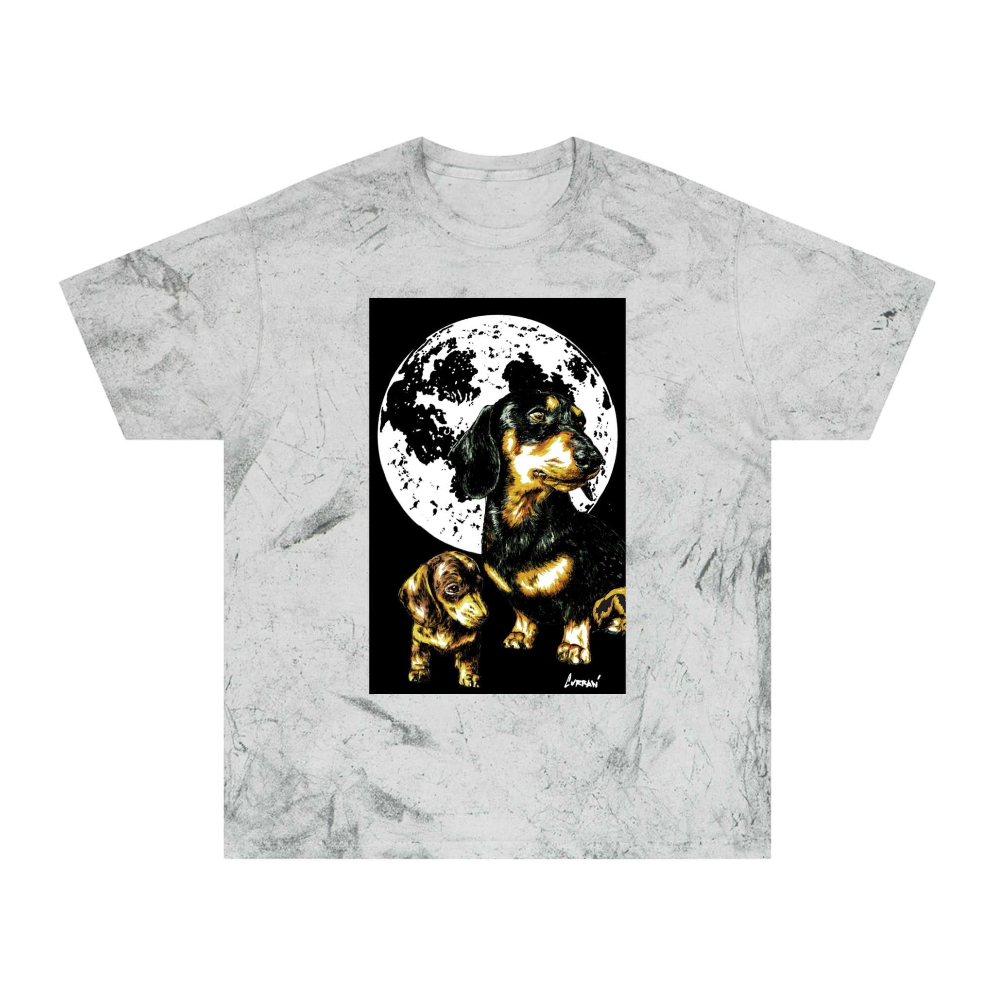 Puppy Color Blast Graphic T-Shirt - Unisex Pet Lover Tee
