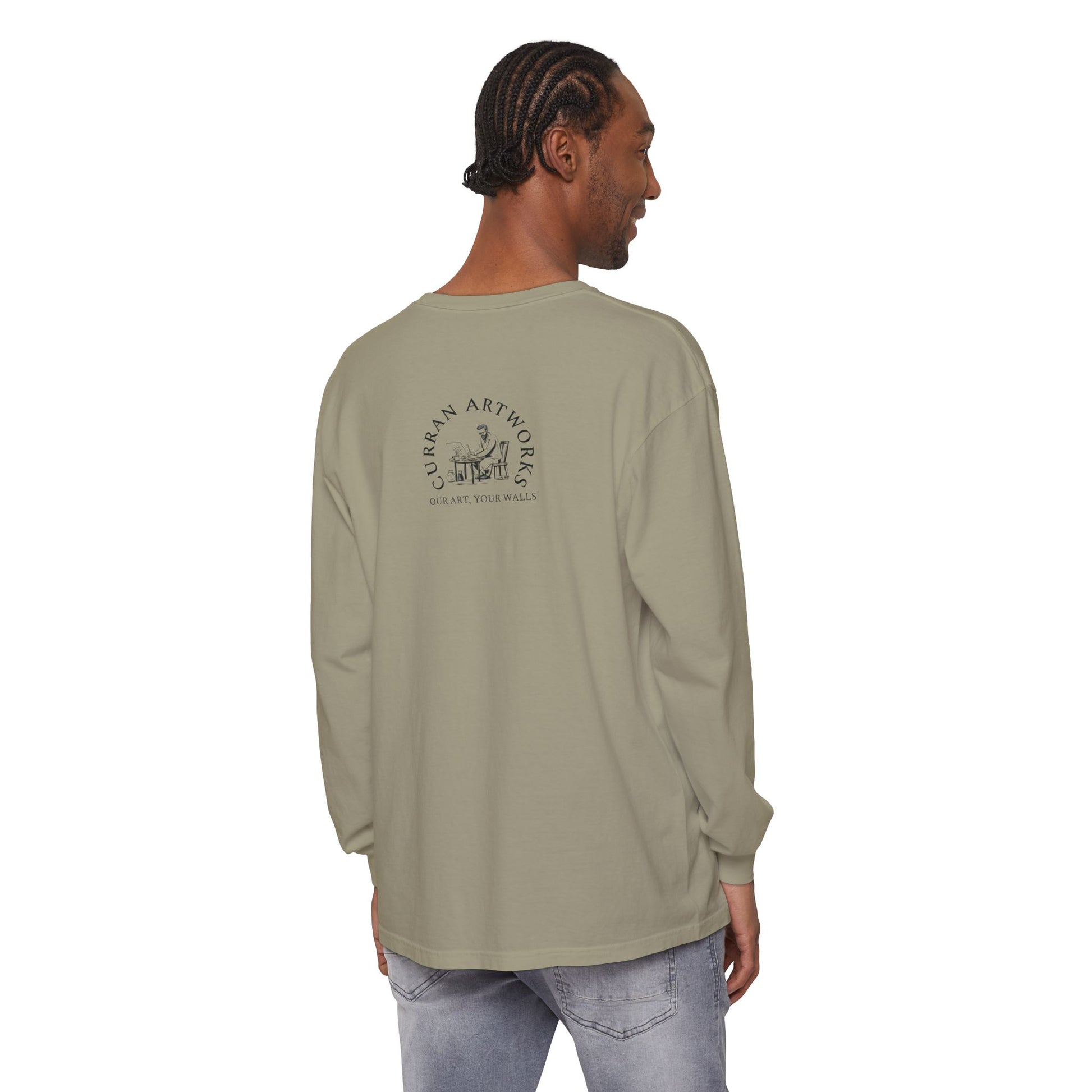 Brown Bear Portrait Long Sleeve Unisex T Shirt