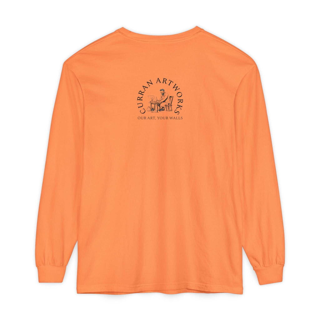 Moonlit Stag Long Sleeve T-Shirt - Unisex Nature Apparel