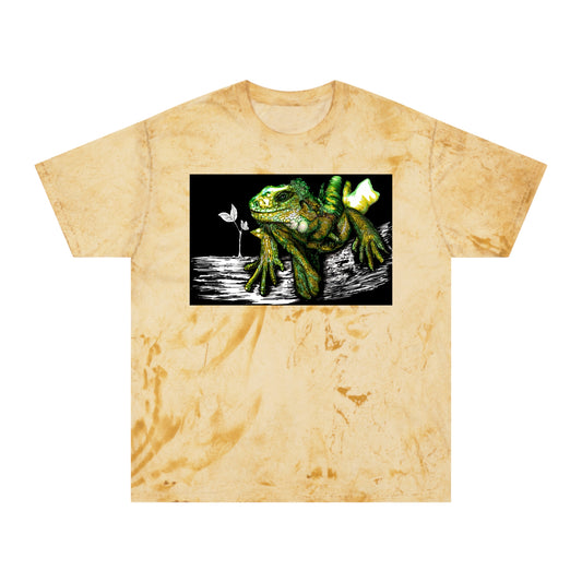 Iguana Unisex Color Blast T-Shirt - Vibrant Nature-Inspired