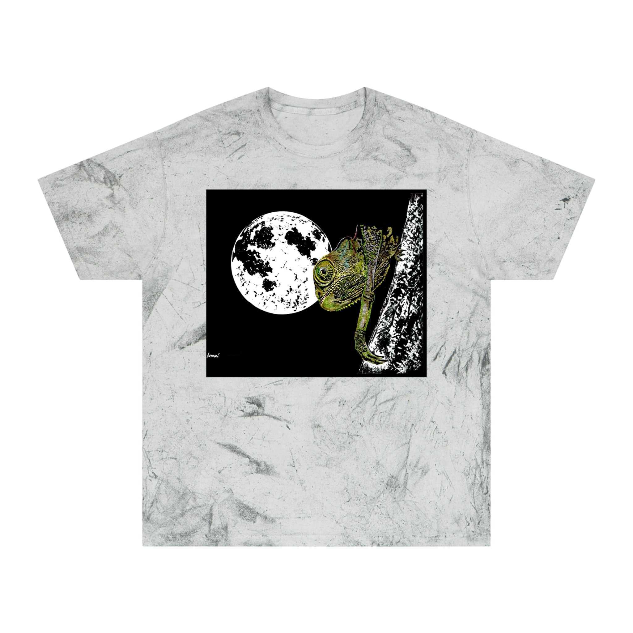 Chameleon Color Blast T-Shirt, Eco-Friendly, Nature-Inspired