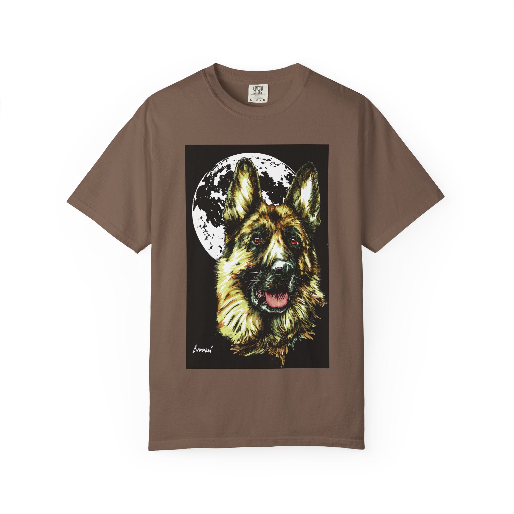 German Shepherd Hand Painted Unisex T-shirt