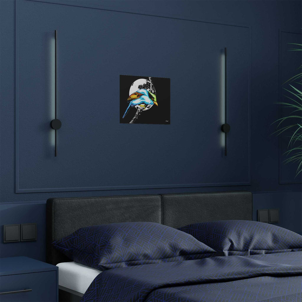 Bring nature's beauty into your space with our Vibrant Bird Satin Poster - Wall Art Print for Nature Lovers. Elevate your walls now!