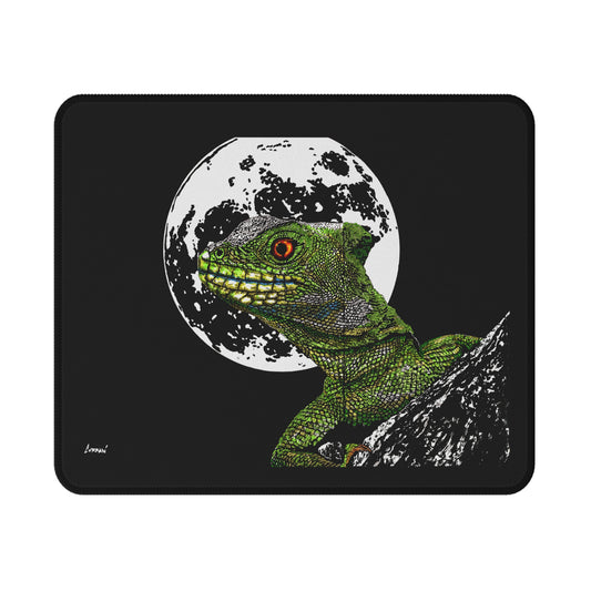 Lizard Moon Non-Slip Gaming Mouse Pad - Perfect for Gamers & Nature Lovers