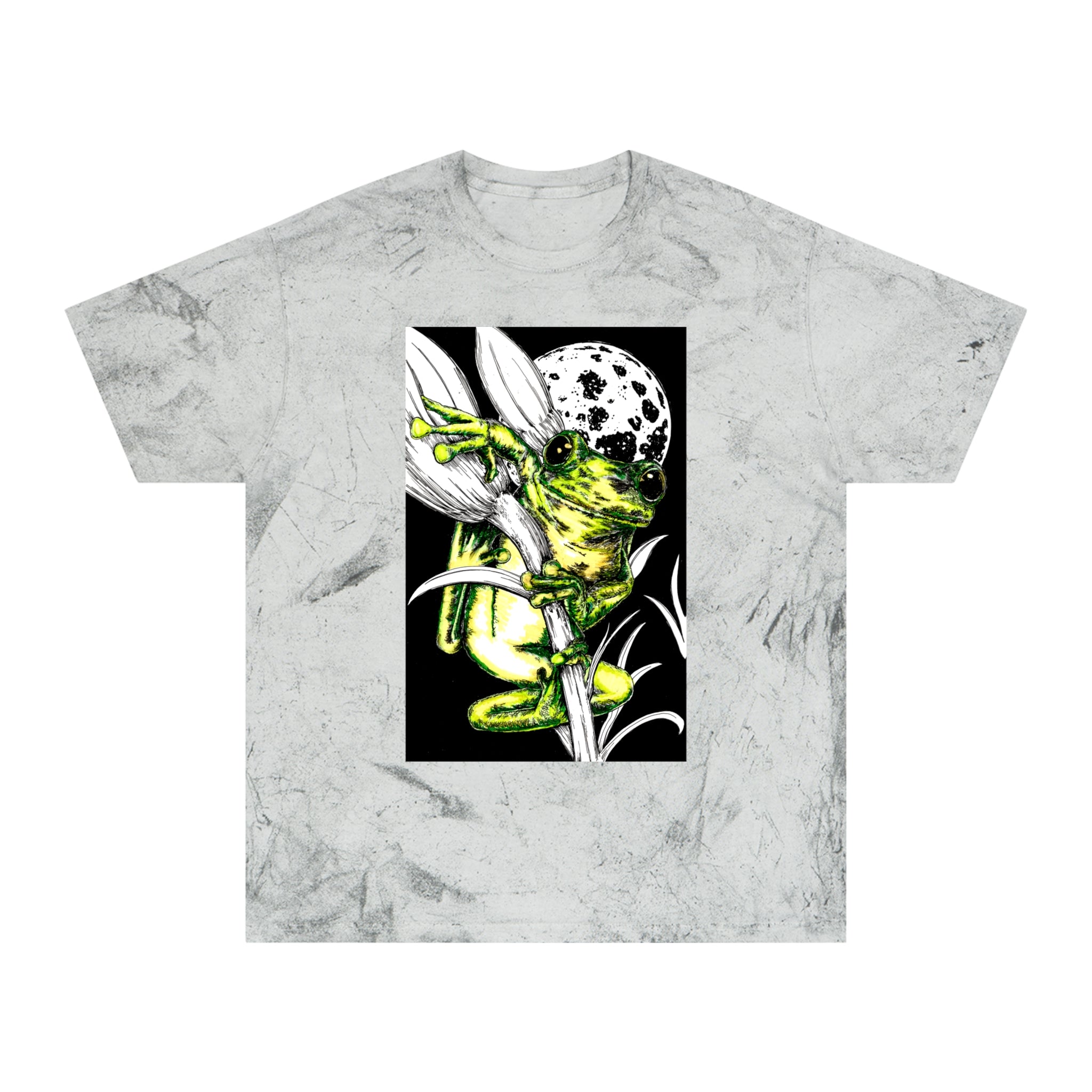 Colorful Frog Art Unisex T Shirt Vibrant Nature Design