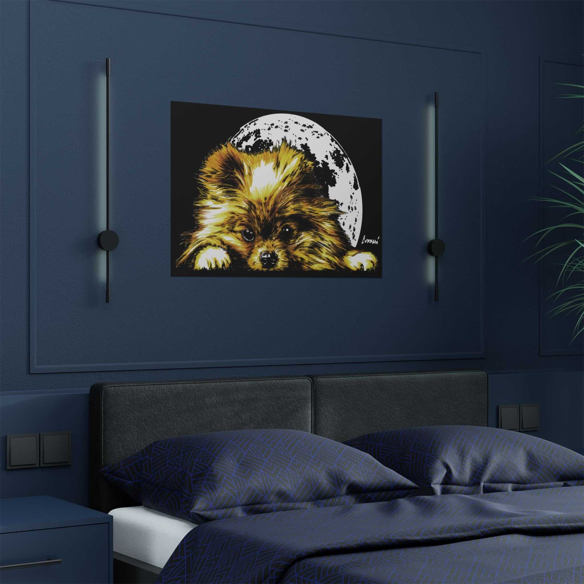 Beautiful Pomeranian Art Print