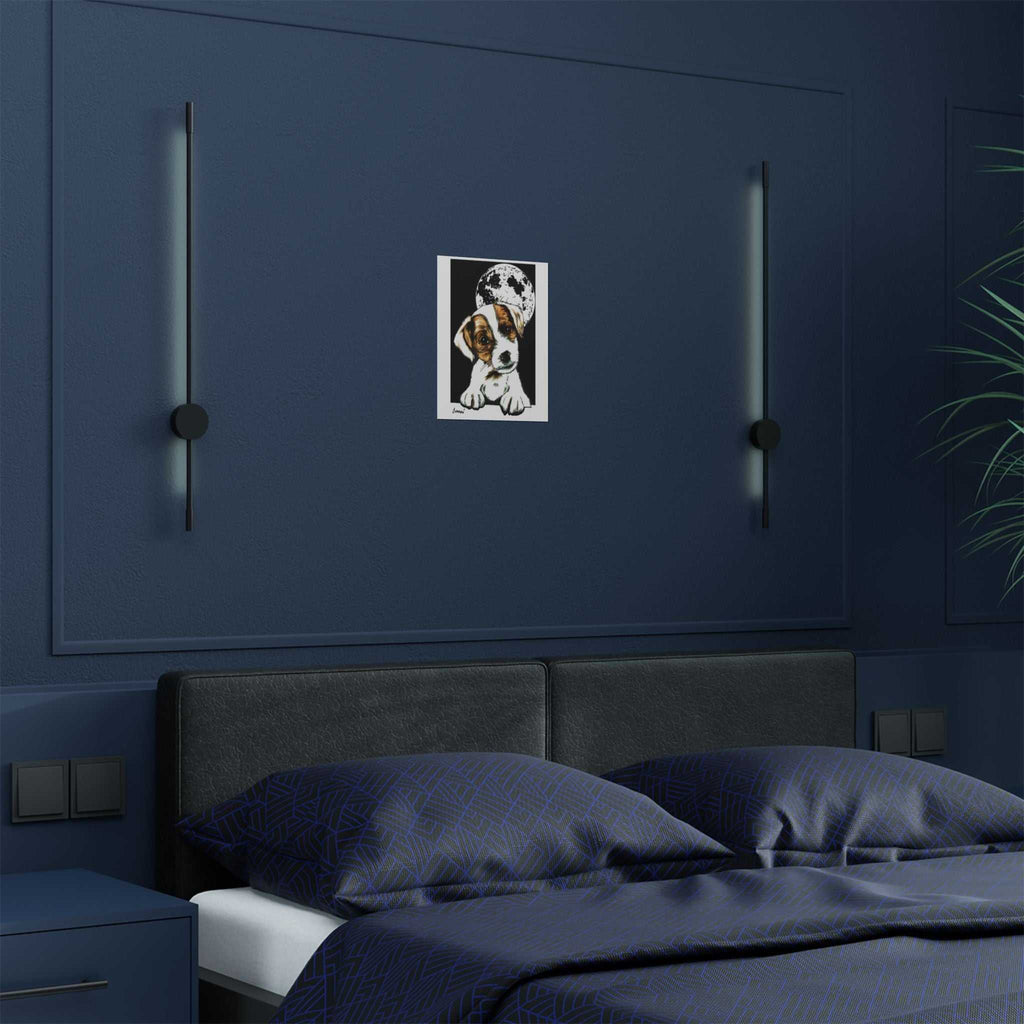 Adorable Beagle Satin Poster - Perfect for Animal Lovers