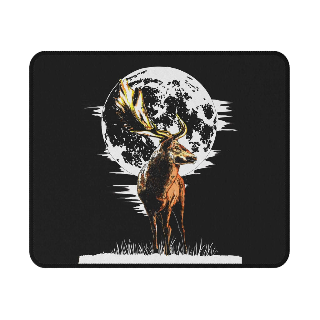 Get the Deer Stag Moon Gaming Mouse Pad - Non-Slip Design for Gamers and elevate your gameplay to the next level! Built for gamers.
