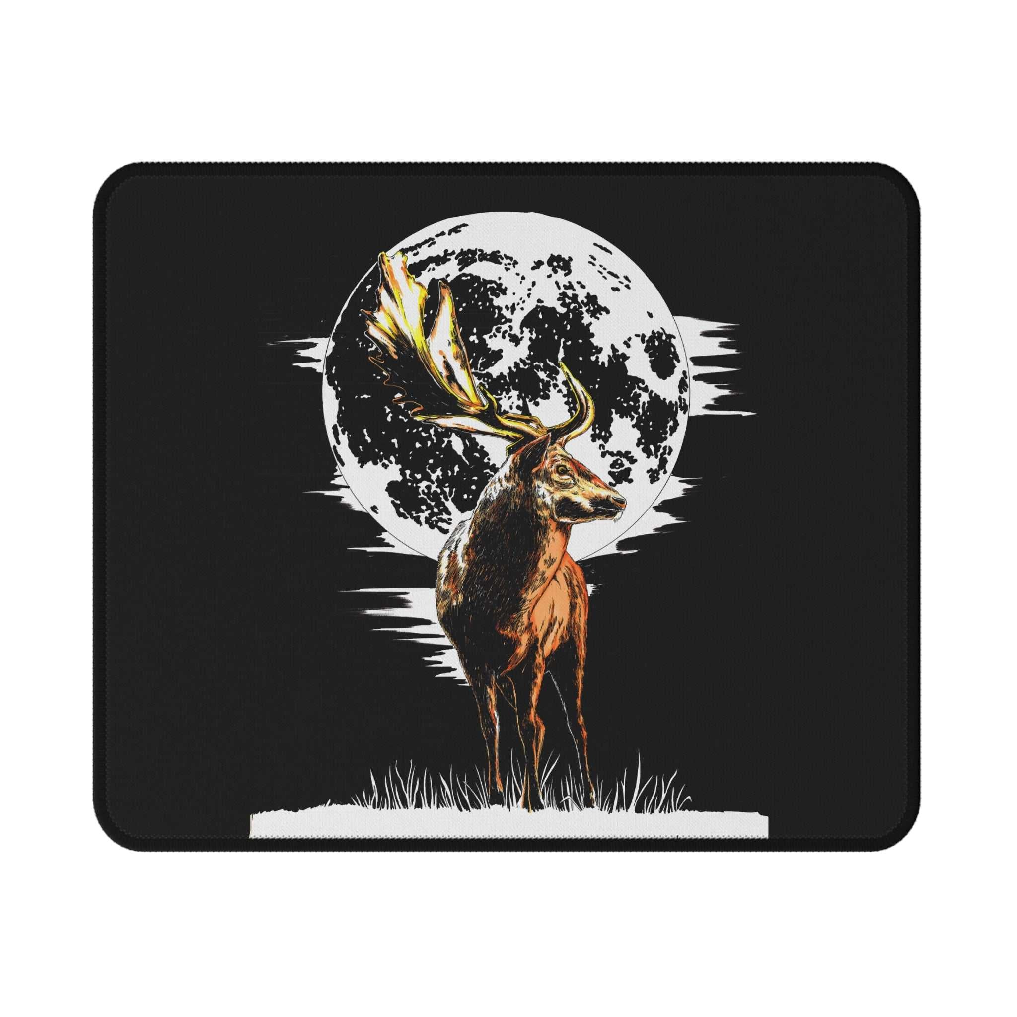 Get the Deer Stag Moon Gaming Mouse Pad - Non-Slip Design for Gamers and elevate your gameplay to the next level! Built for gamers.