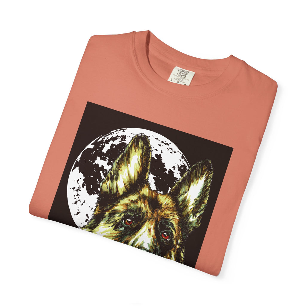 German Shepherd Hand Painted Unisex T-shirt