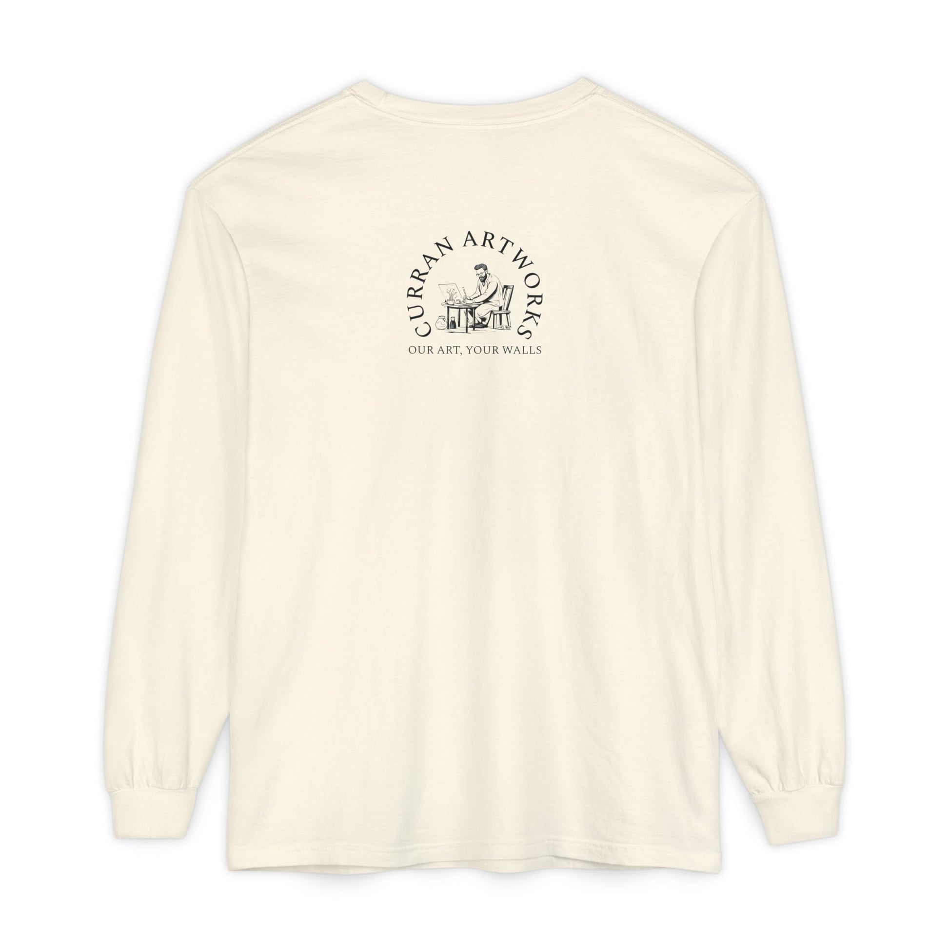 Moonlit Brown Bear Cub Unisex Long Sleeve T Shirt