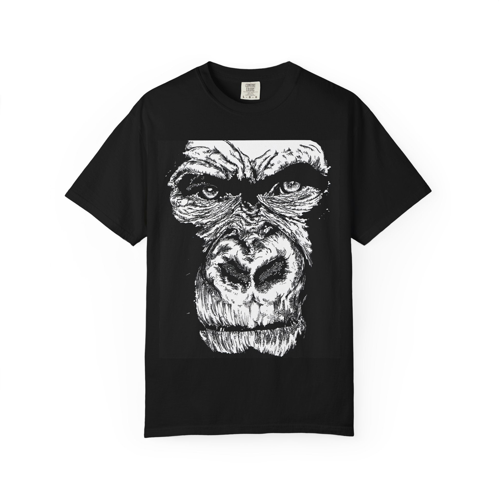 Gorilla Graphic T-Shirt - Unisex Animal Print Tee