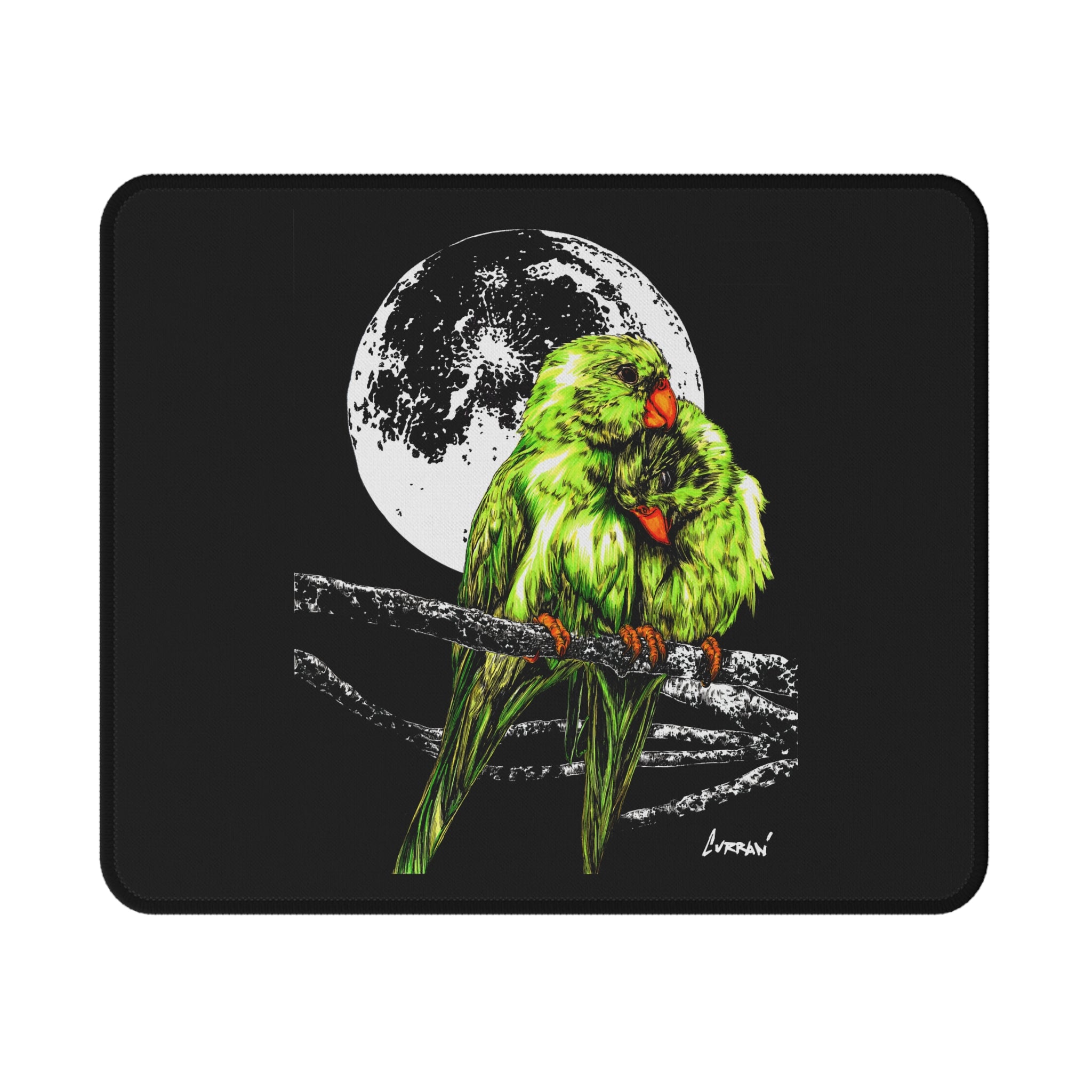 Colorful Parrots Non-Slip Gaming Mouse Pad - Perfect for Gamers