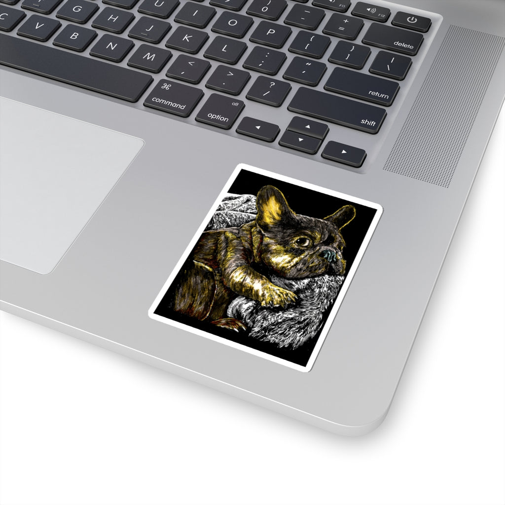 Cozy French Bulldog Kiss-Cut Stickers – Pet Lovers