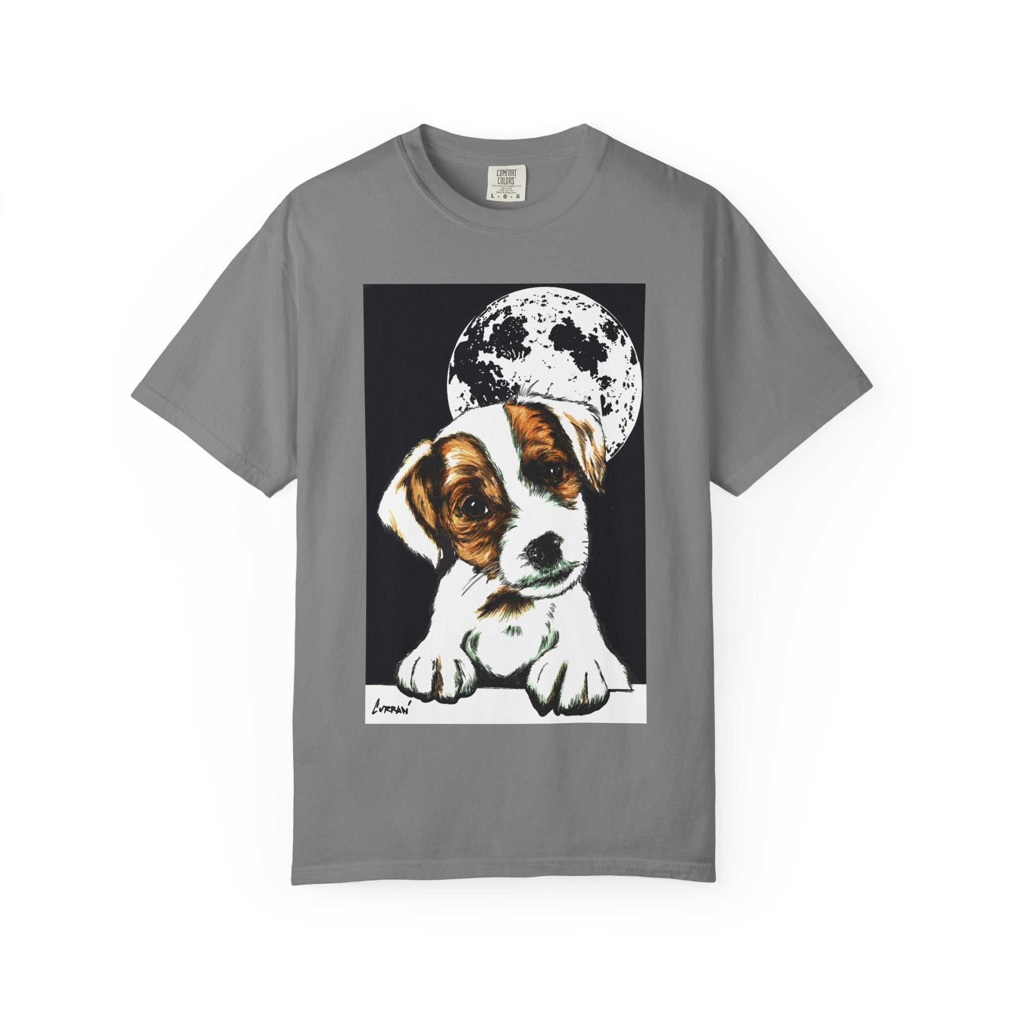 Beagle Puppy-Dyed T-shirt – Perfect for Pet Lovers