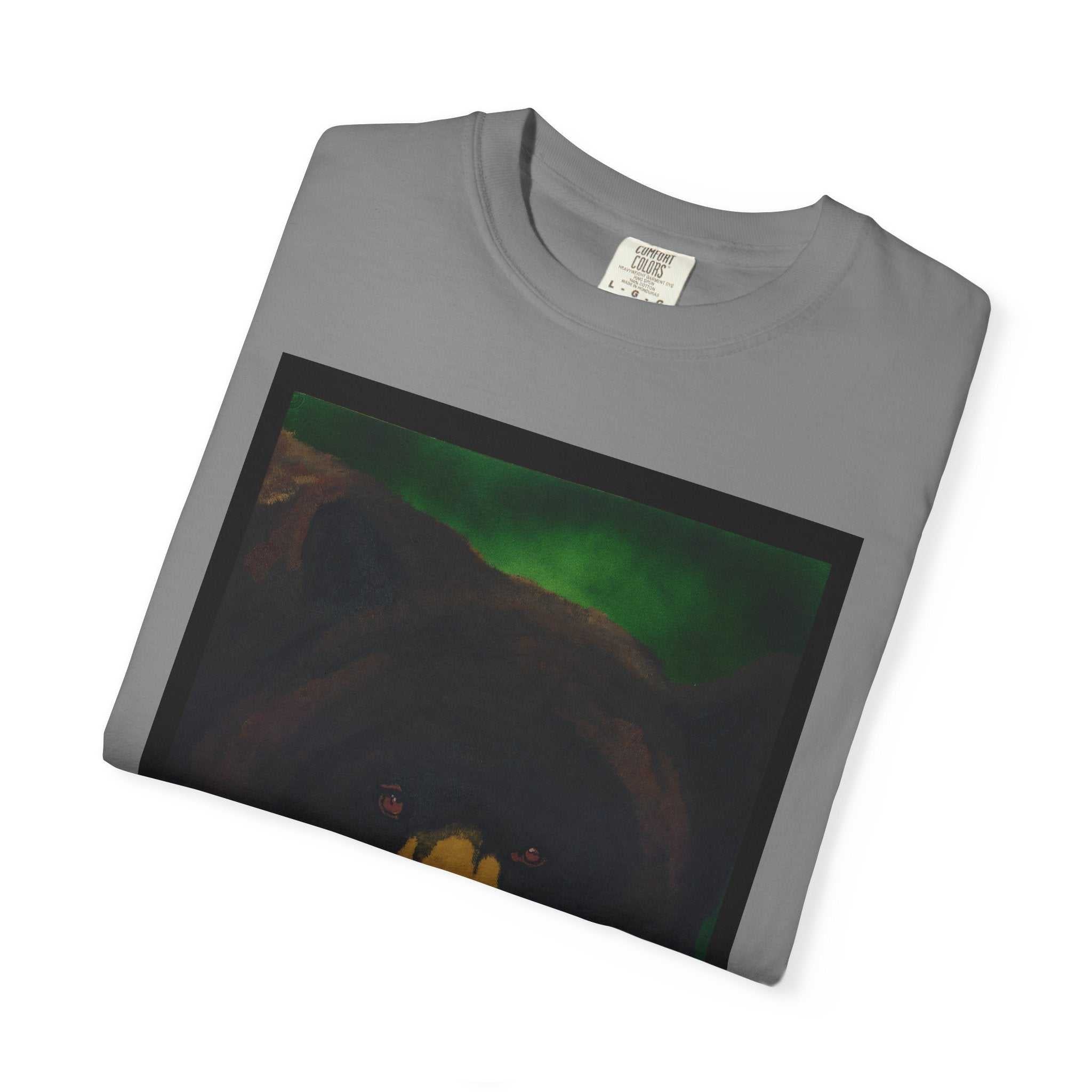 Brown Bear Unisex Garment-Dyed T-Shirt - Nature Apparel