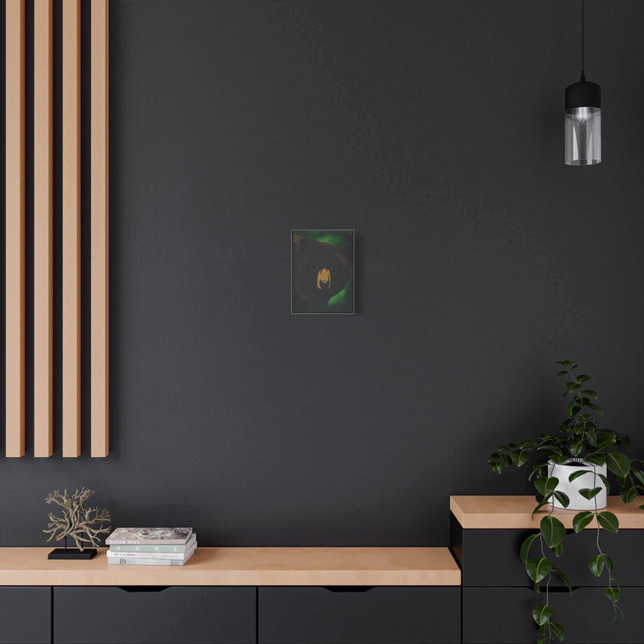 Brown Bear Wall Art, Brown Bear Art Print
